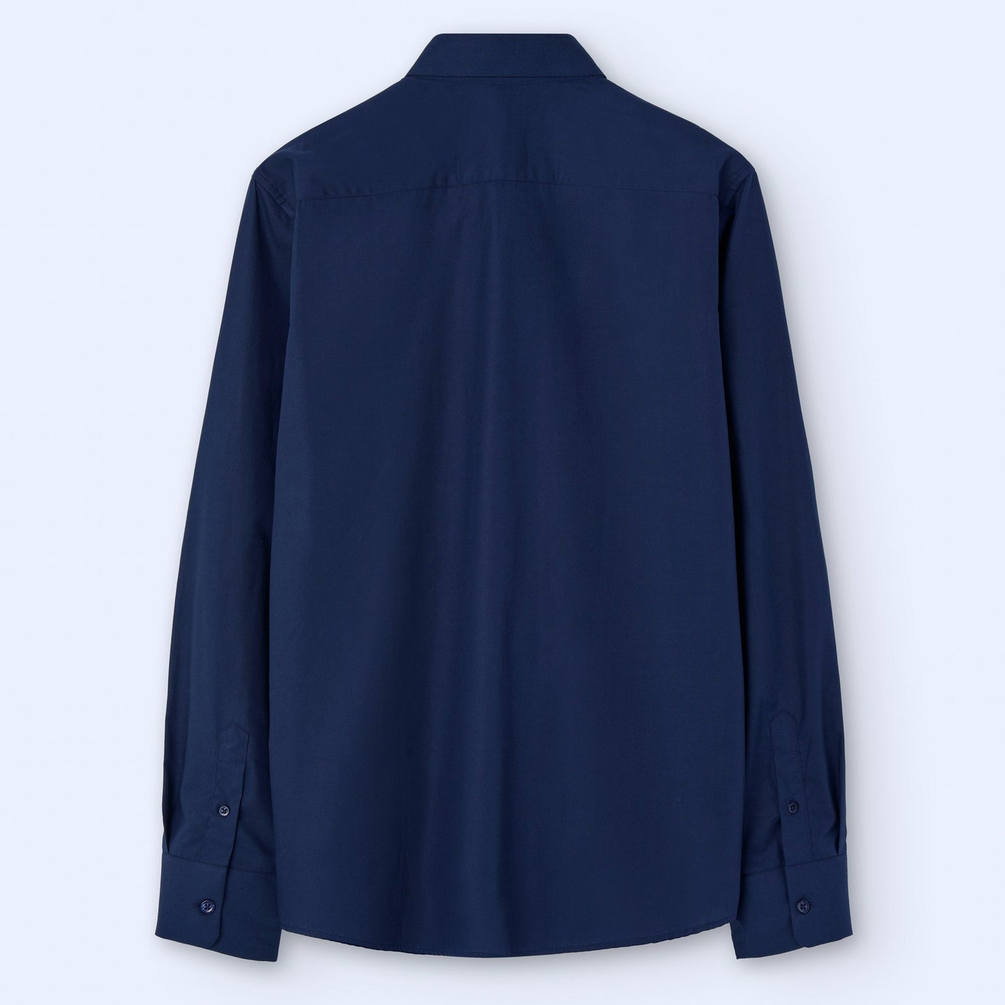 Adolfo Dominguez Navy Blue Organic Shirt