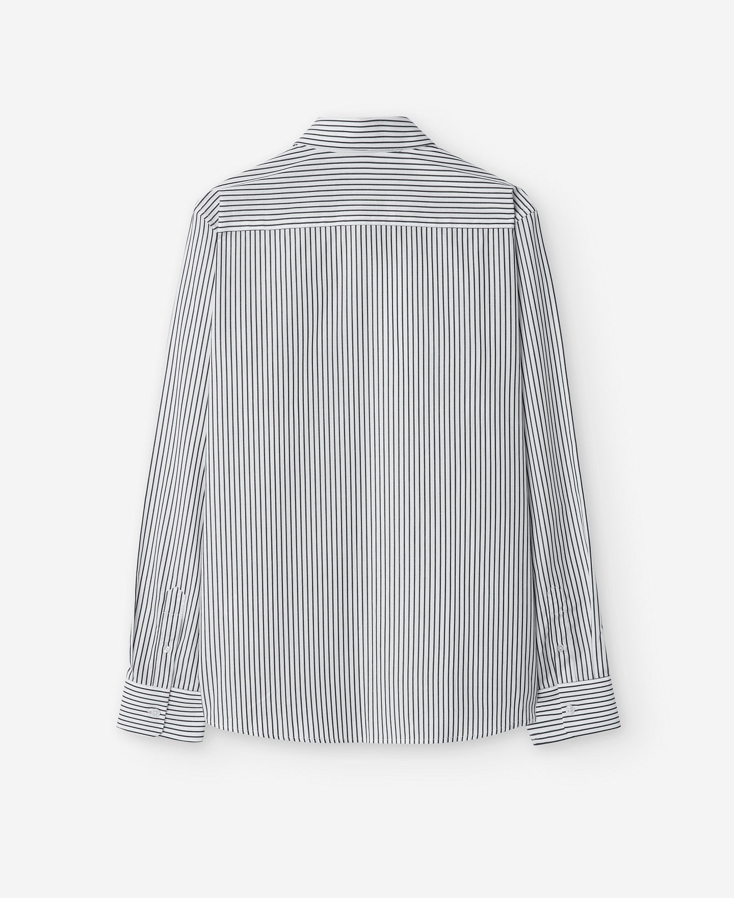 Striped White Shirt