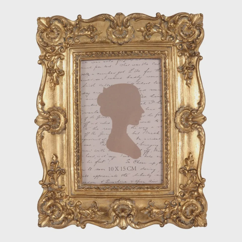 Baroque Gold Decorative Photo Frame 24 cm