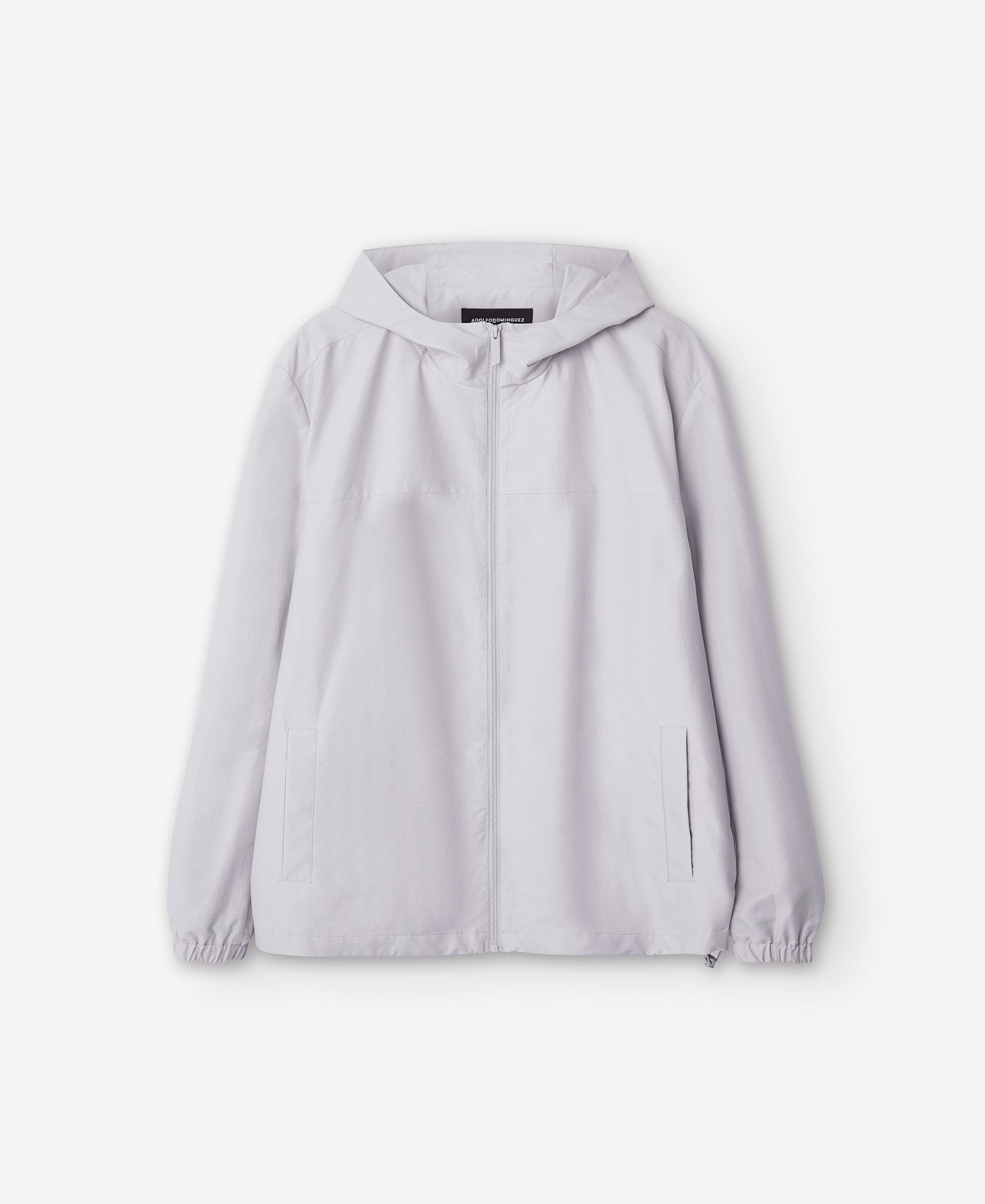 Cotton And Nylon Hooded Jacket