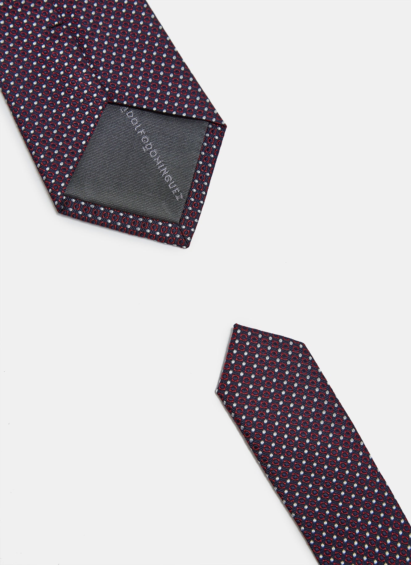 Silk Tie With Jacquard Design