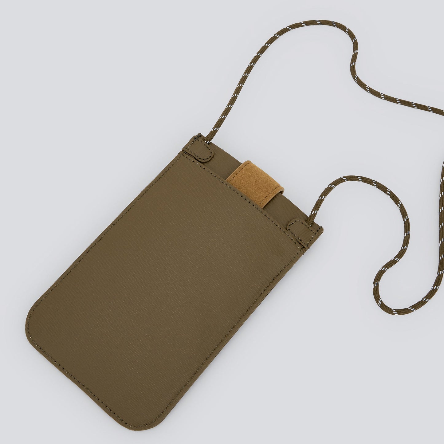 Dark Green Green Recycled Mobile Phone Holder