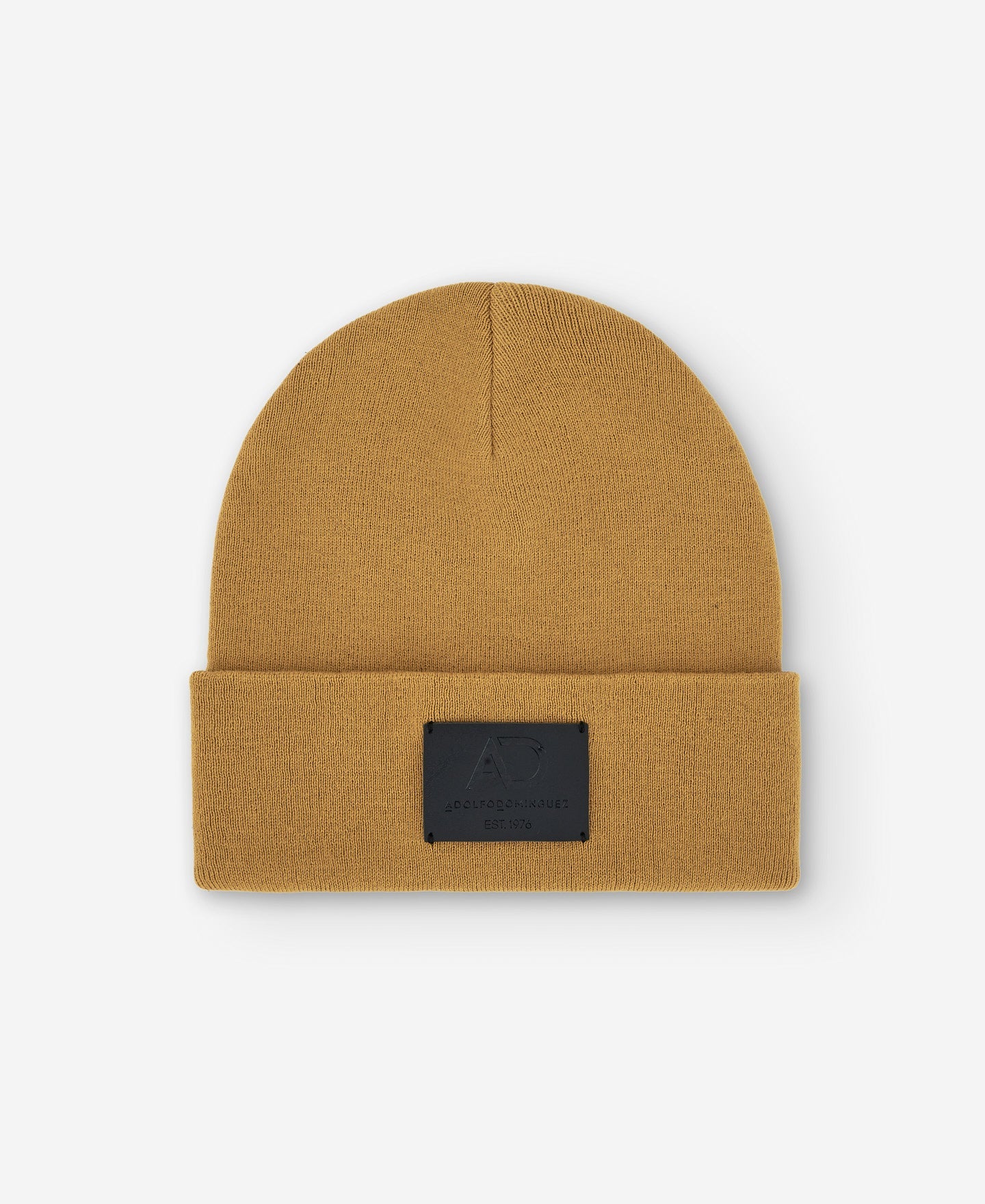 Ocre Cotton Logotyped Beanie