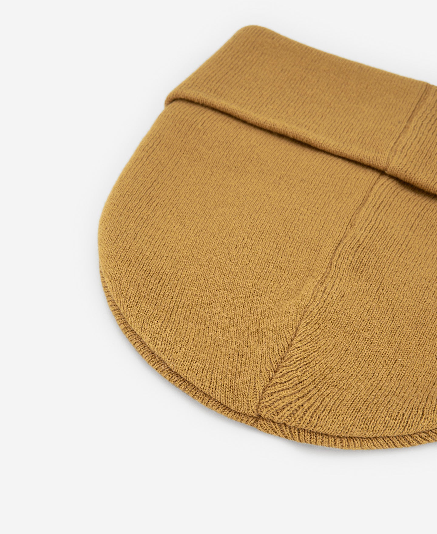 Ocre Cotton Logotyped Beanie