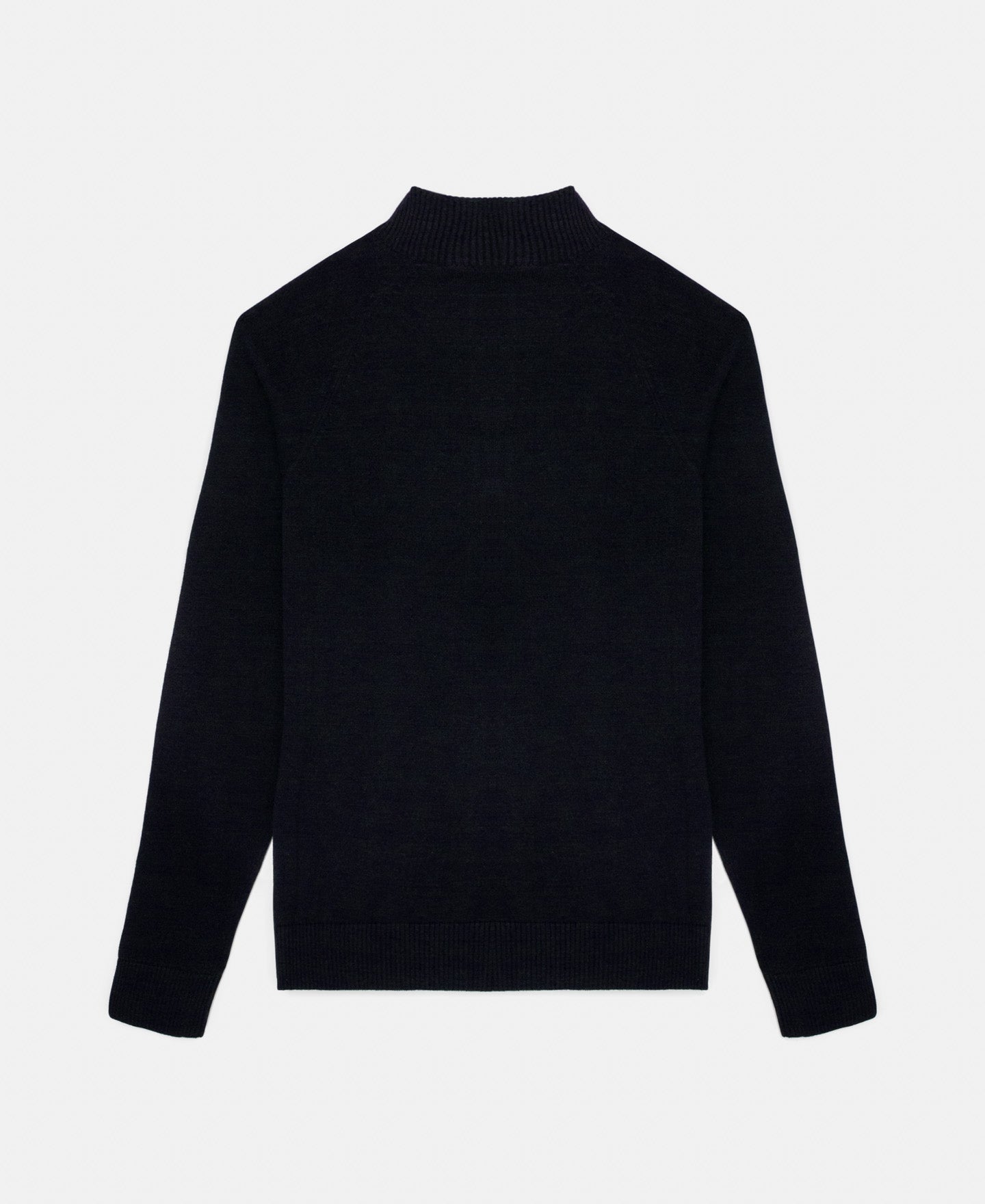 Navy Blue Perkins Neck Sweater