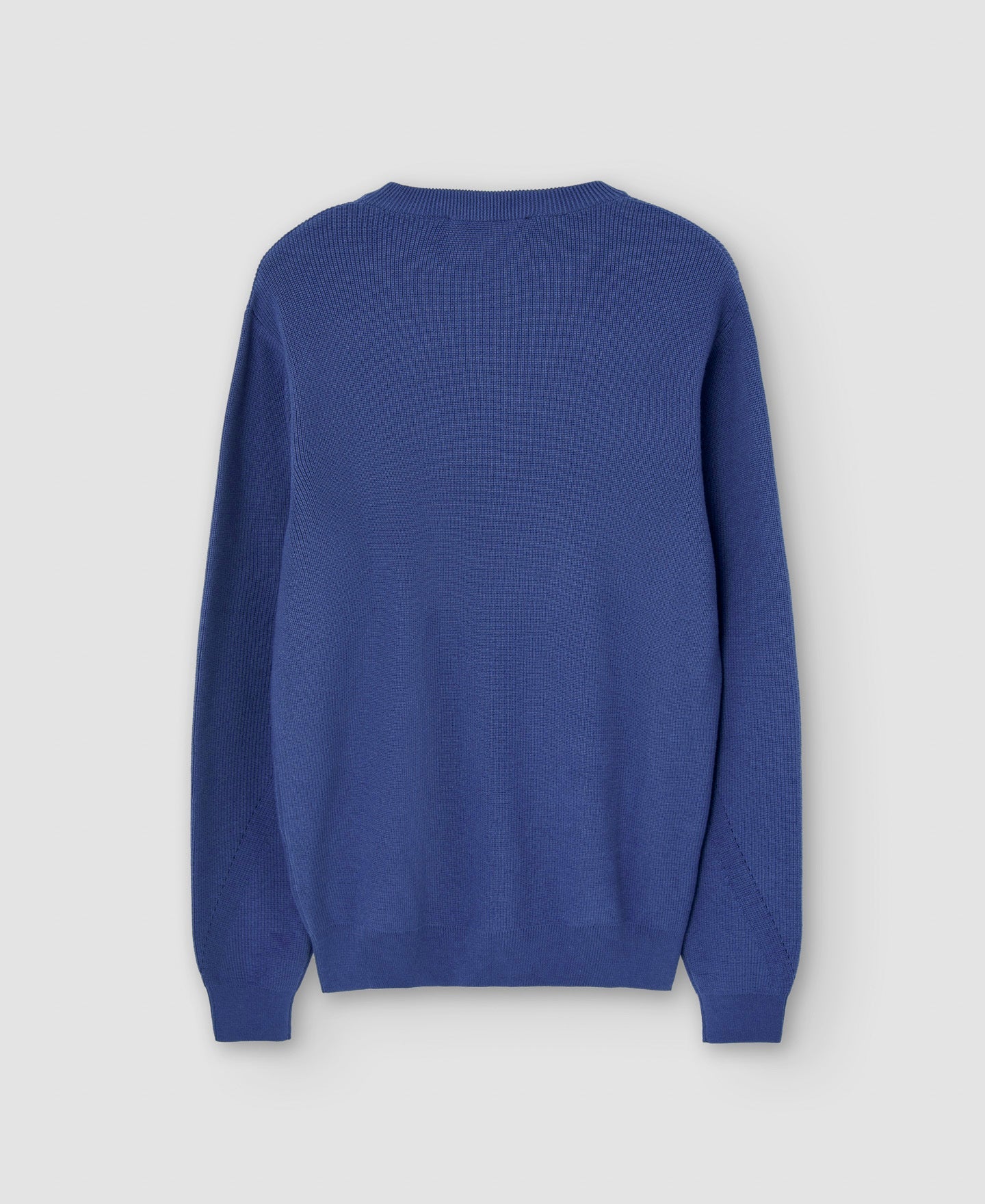 Grey/Blue Cotton Sweater