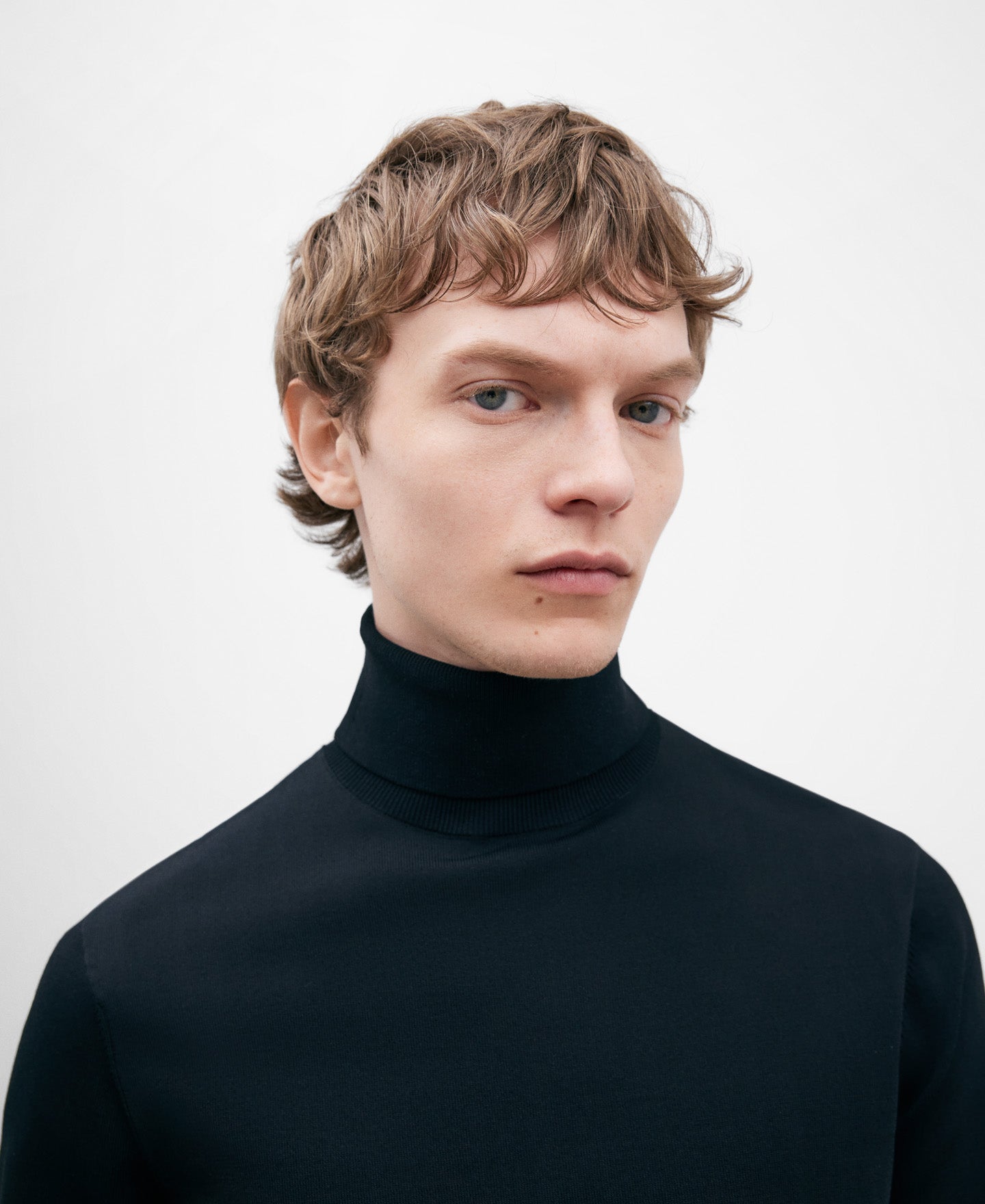 Black Turtleneck Sweater