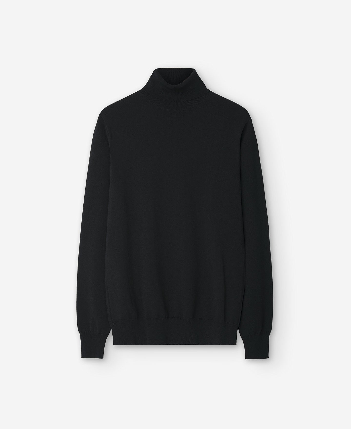 Black Turtleneck Sweater