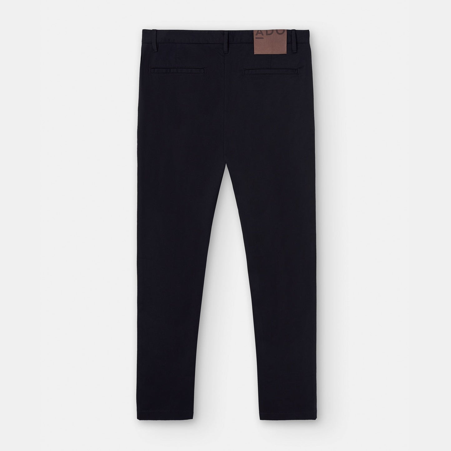 Black Responsible Cotton Chino Pants