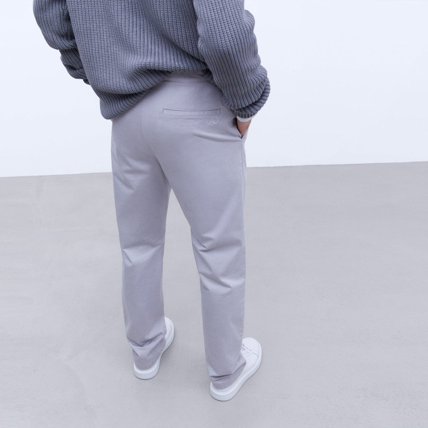 Cotton Twill Chino Trousers