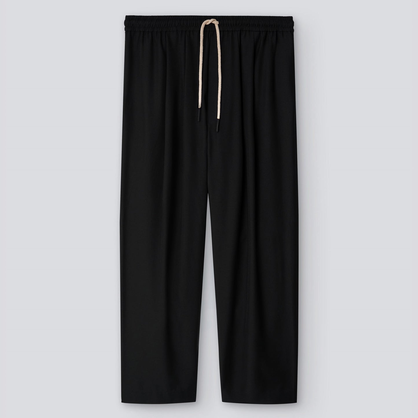 Black Black Elasticated Waist Trousers