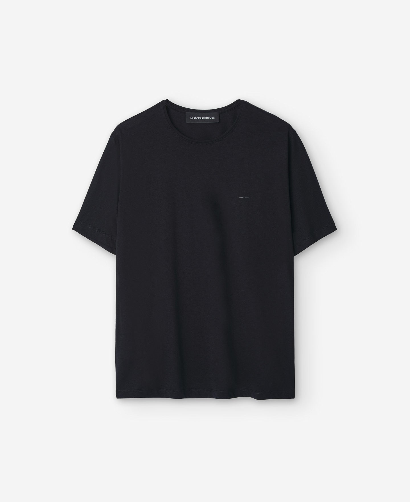 Men's Black Crew Neckline T-Shirt