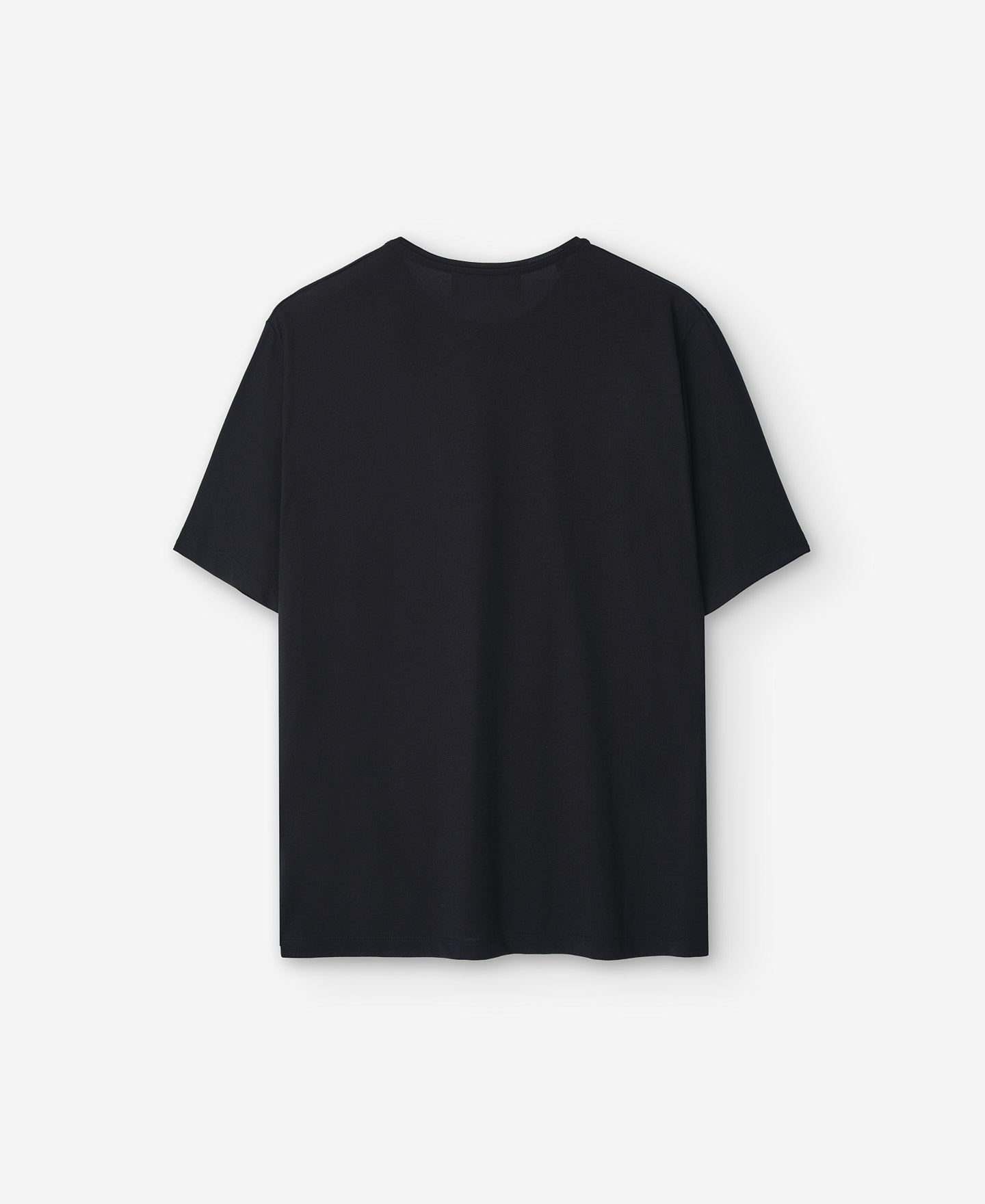 Men's Black Crew Neckline T-Shirt