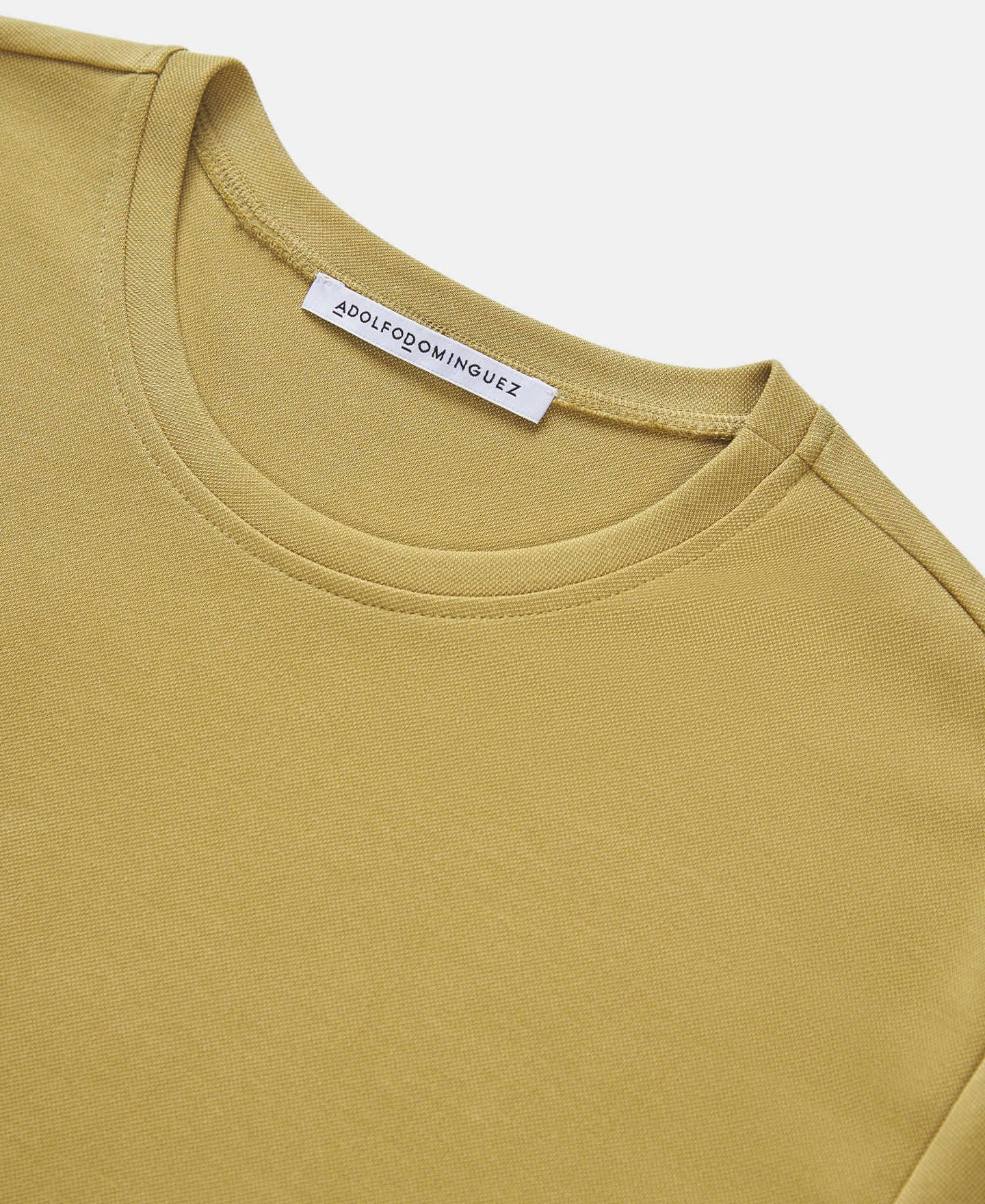 Mustard Modal Crew Neck T-Shirt