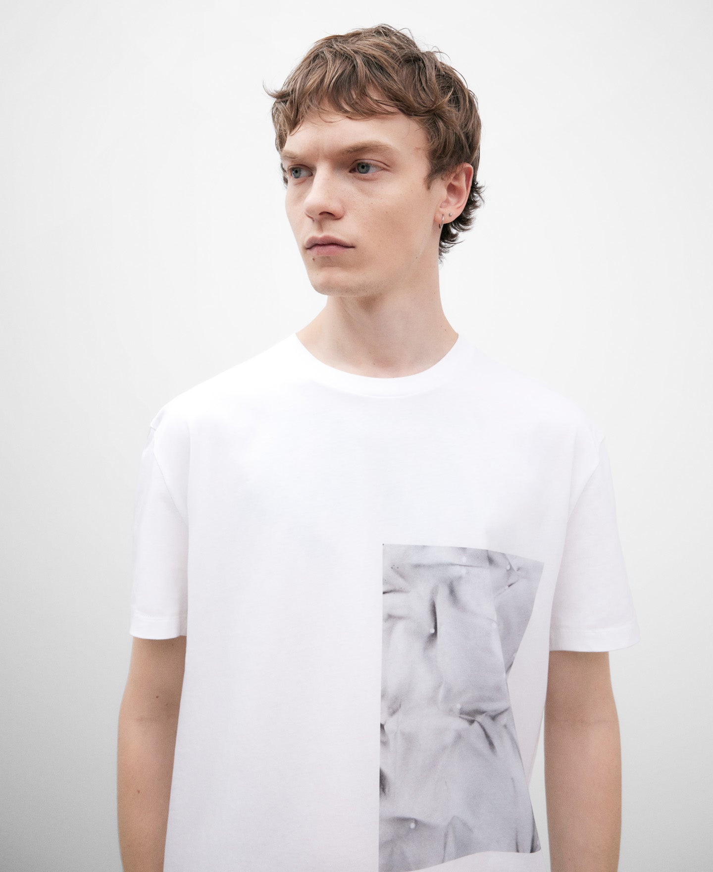 Oversize Positional Print T-Shirt