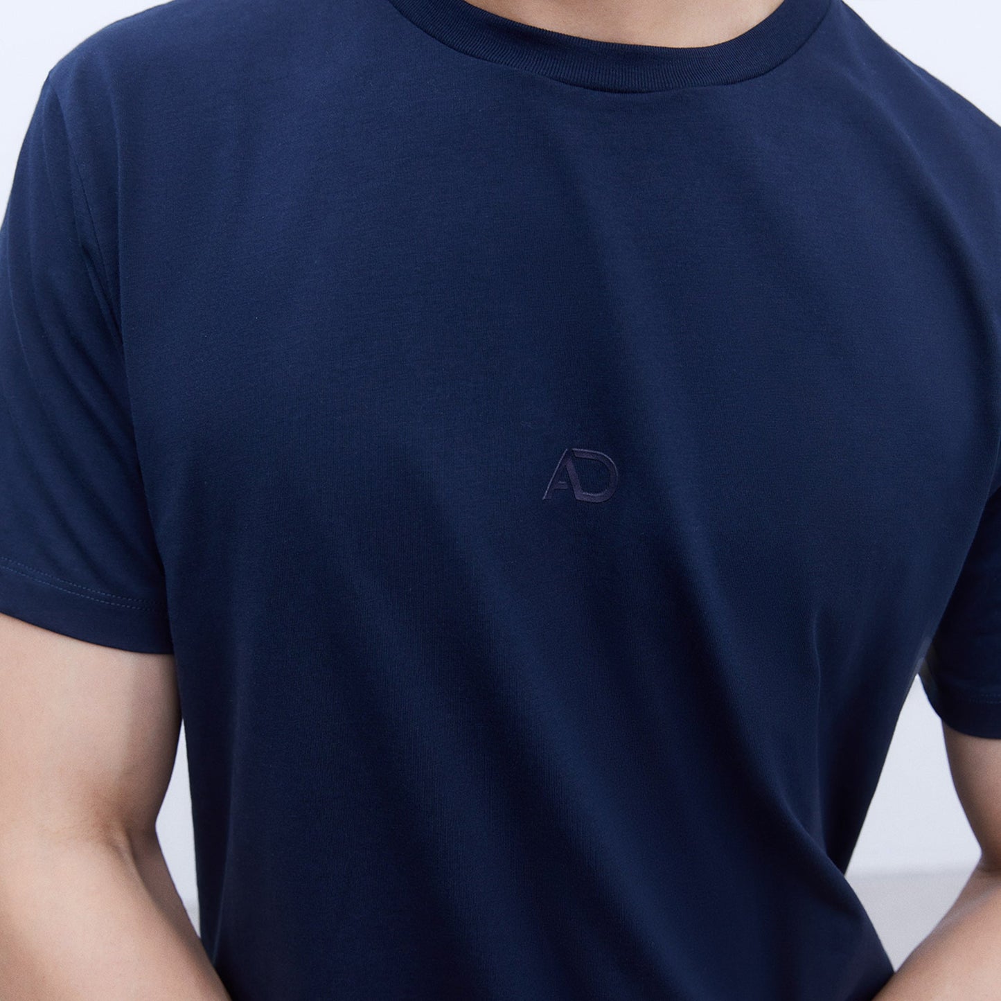 Navy Blue Cotton Tee