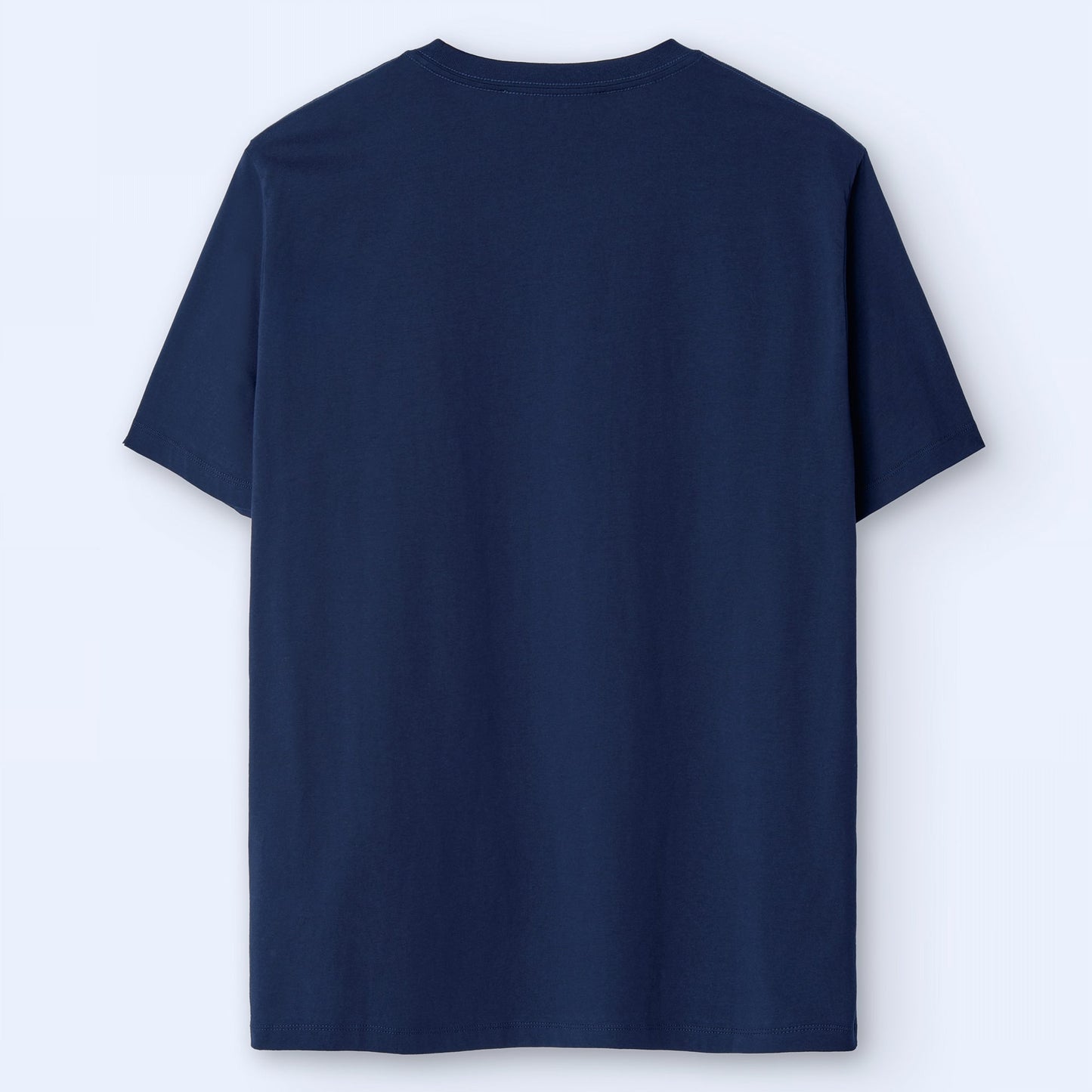 Navy Blue Cotton Tee