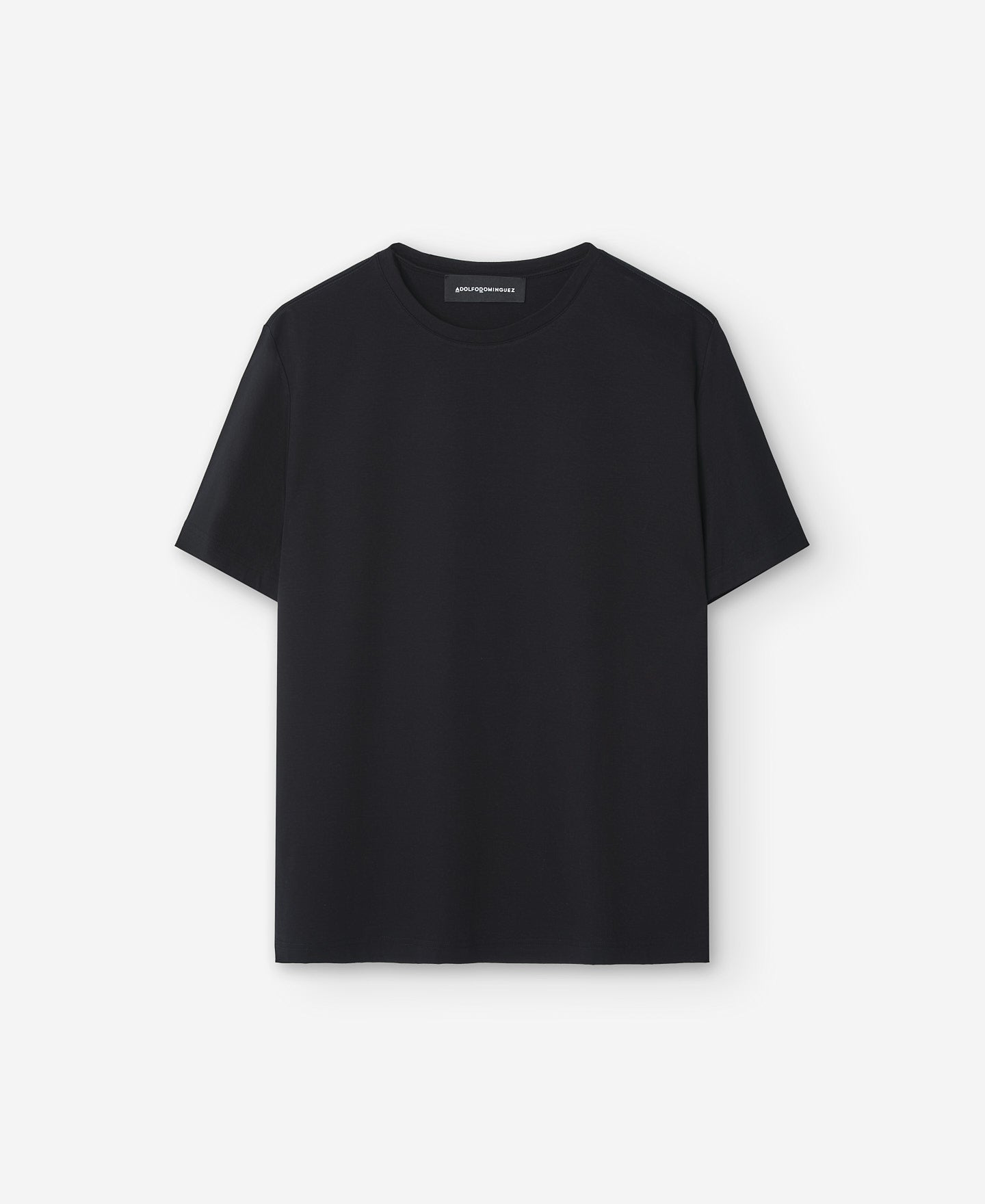 Black Cotton T-Shirt