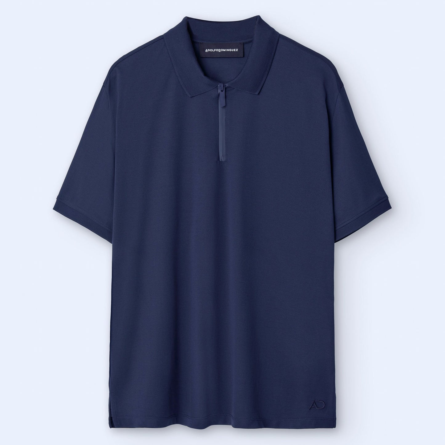 Adolfo Dominguez Navy Polo Shirt