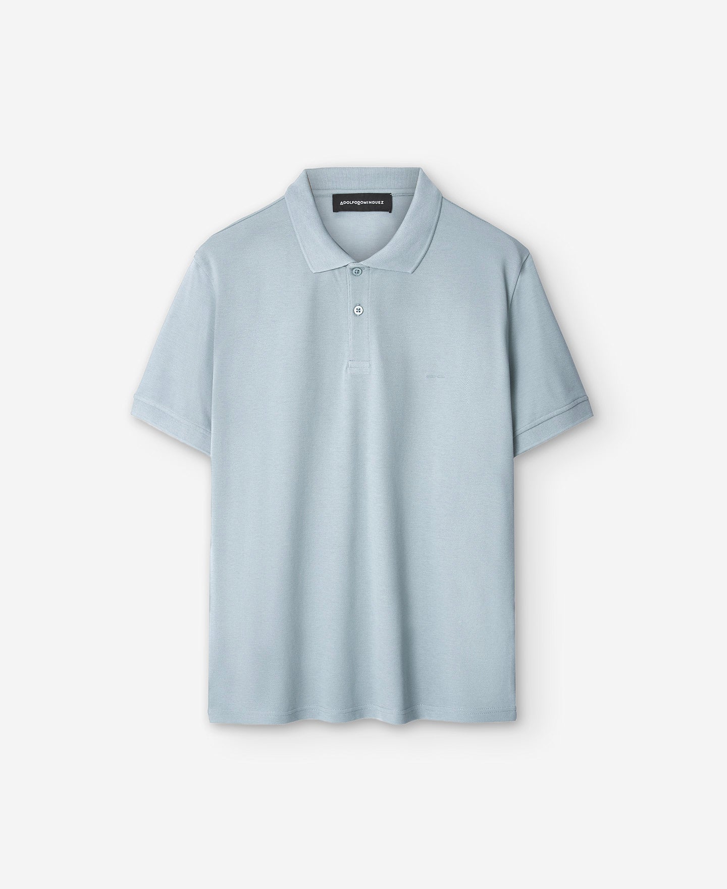 Green Cotton Piqué Polo Shirt For Men