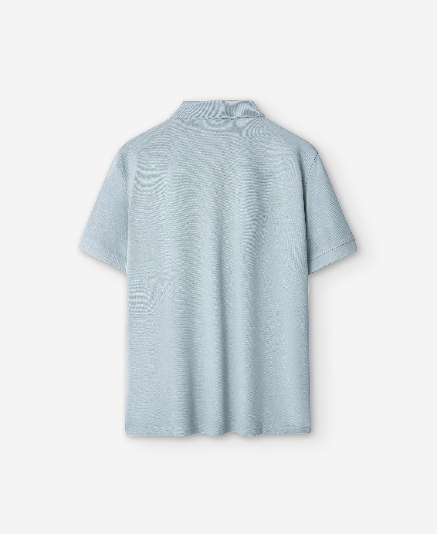 Green Cotton Piqué Polo Shirt For Men