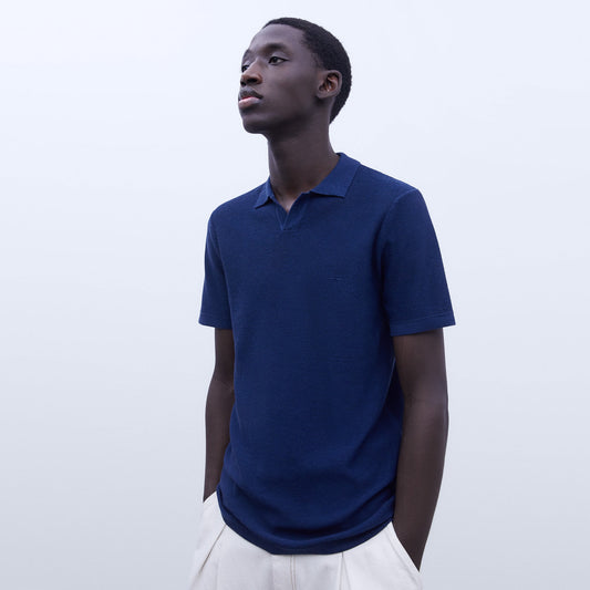 Prussian Blue Polo Shirt