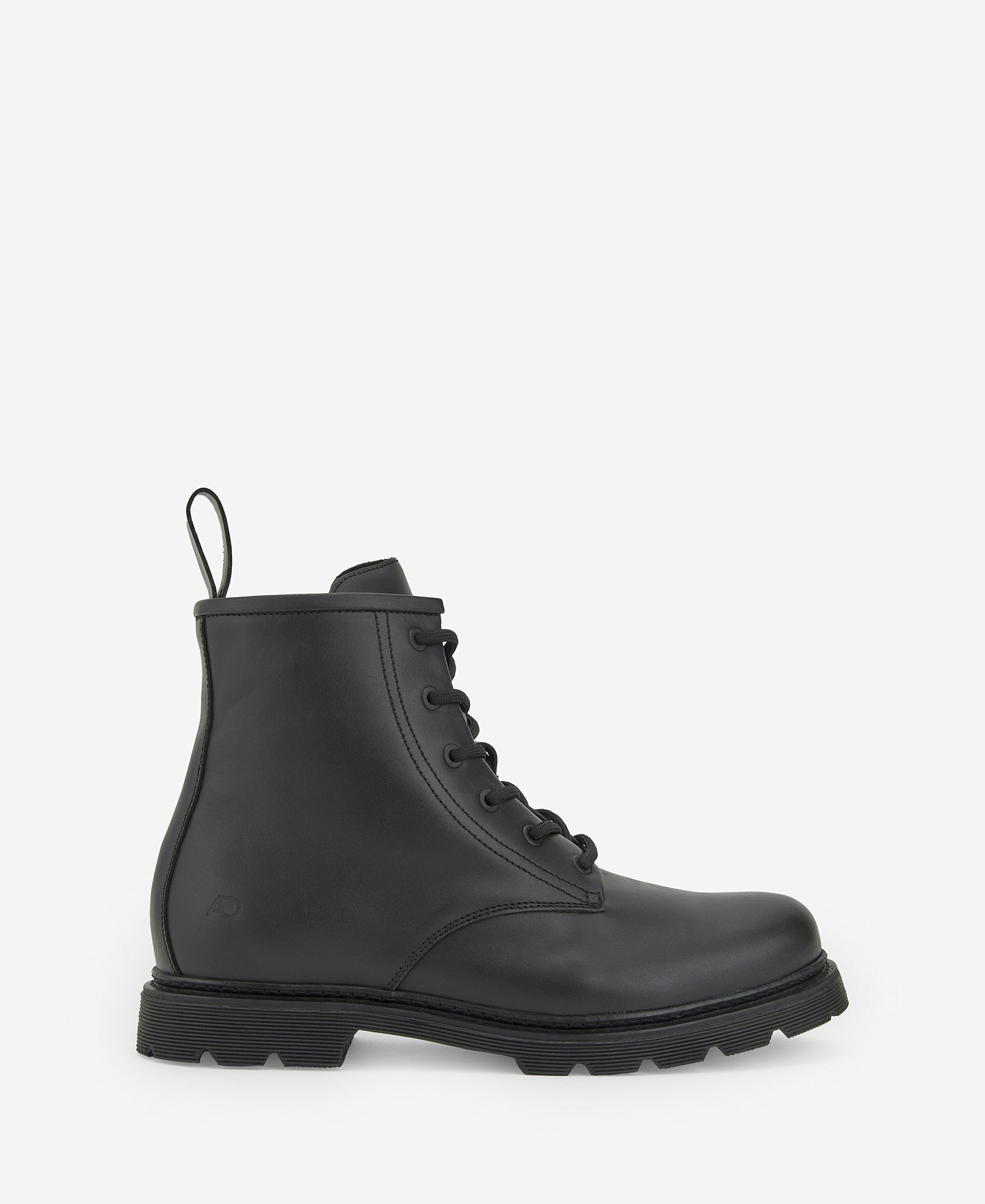 Black Leather Boot For Men