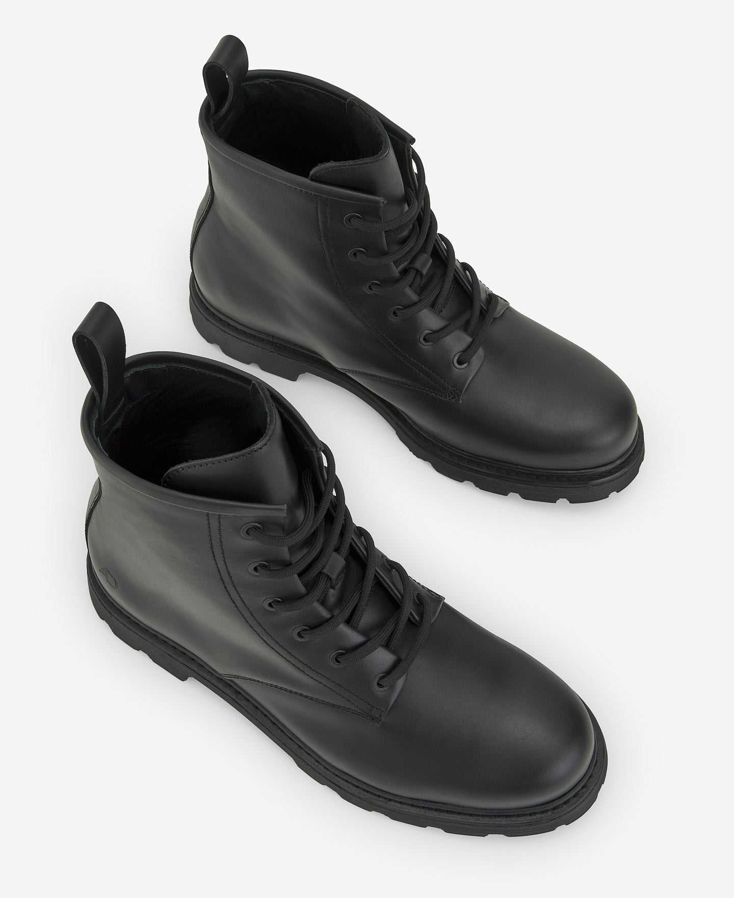 Black Leather Boot For Men