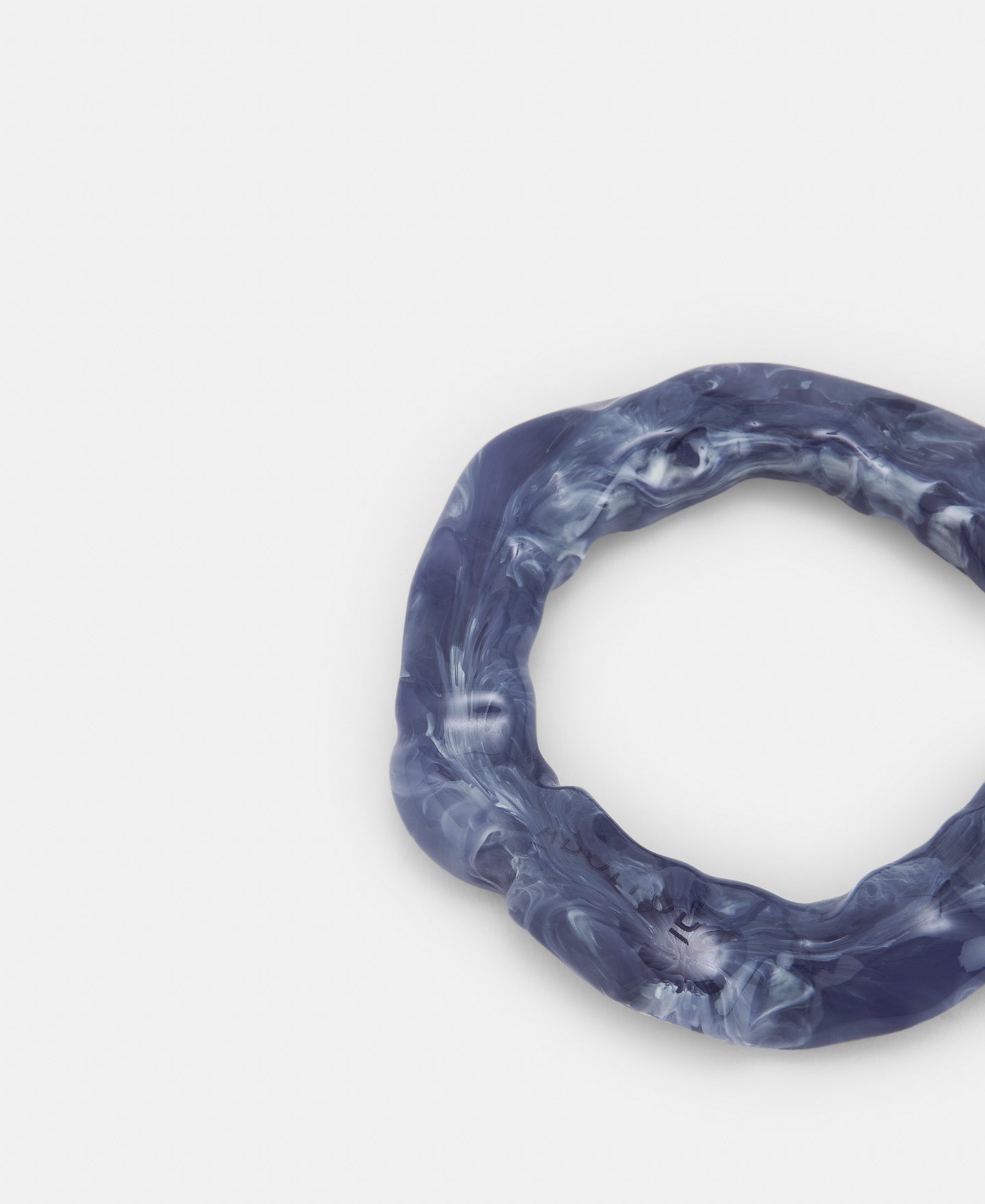 Blue Volumetric Resin Bracelet