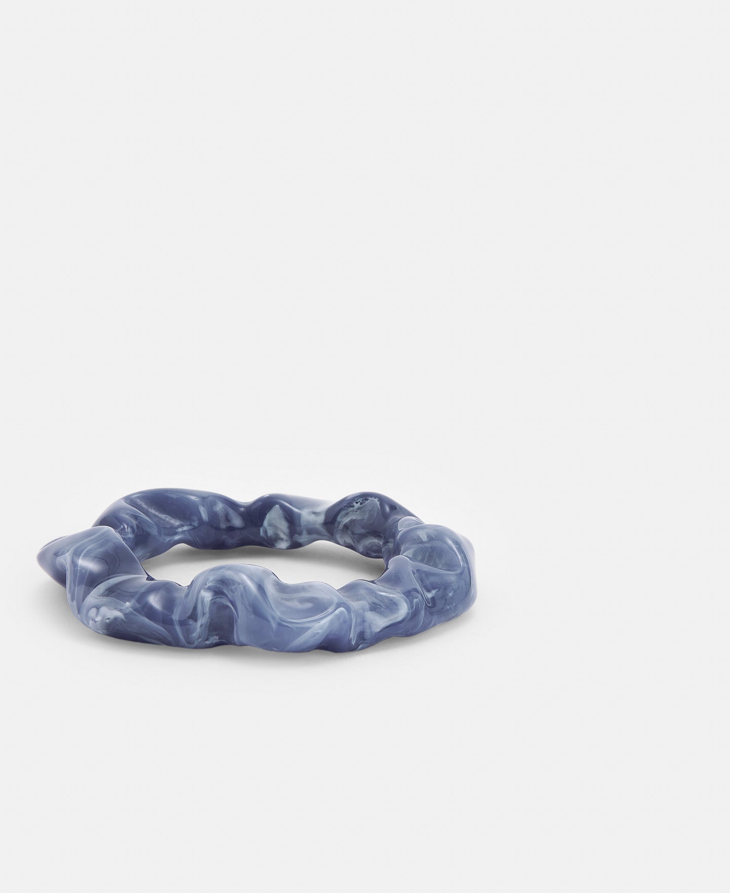 Blue Volumetric Resin Bracelet