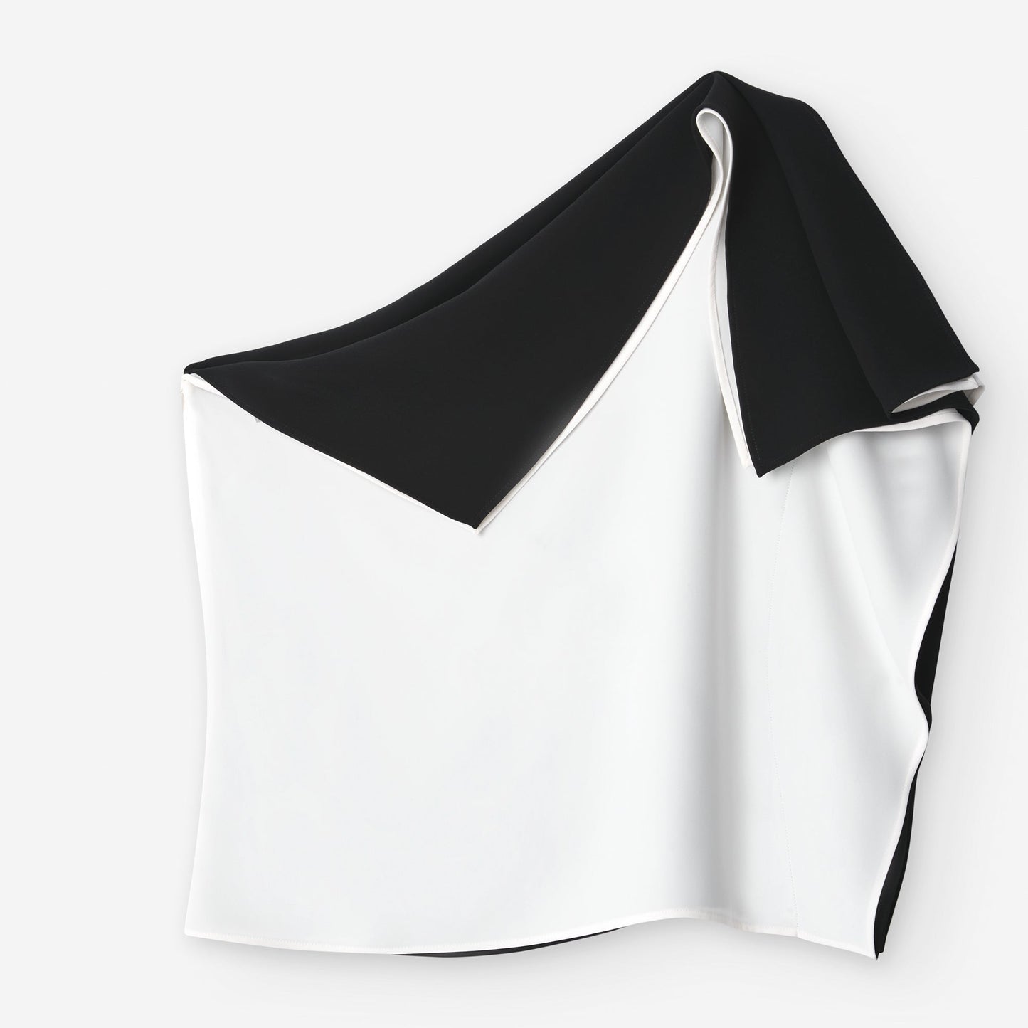 Asymmetric Bicolour Top