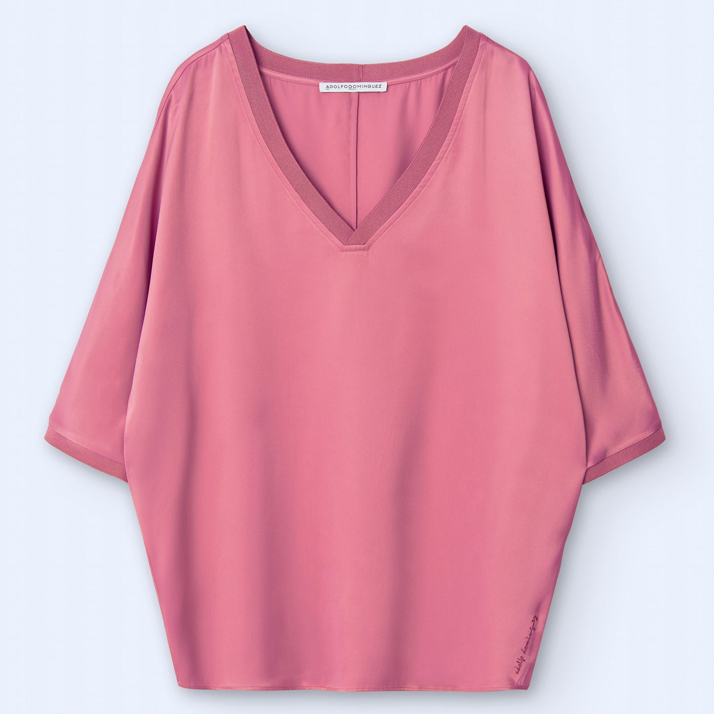 Viscose Fluid Blouse - Pink