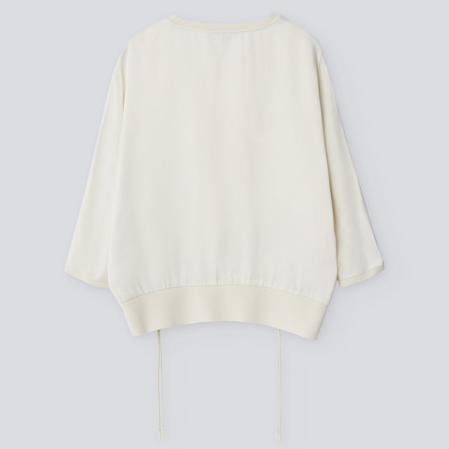 Light Cream Fluid Blouse