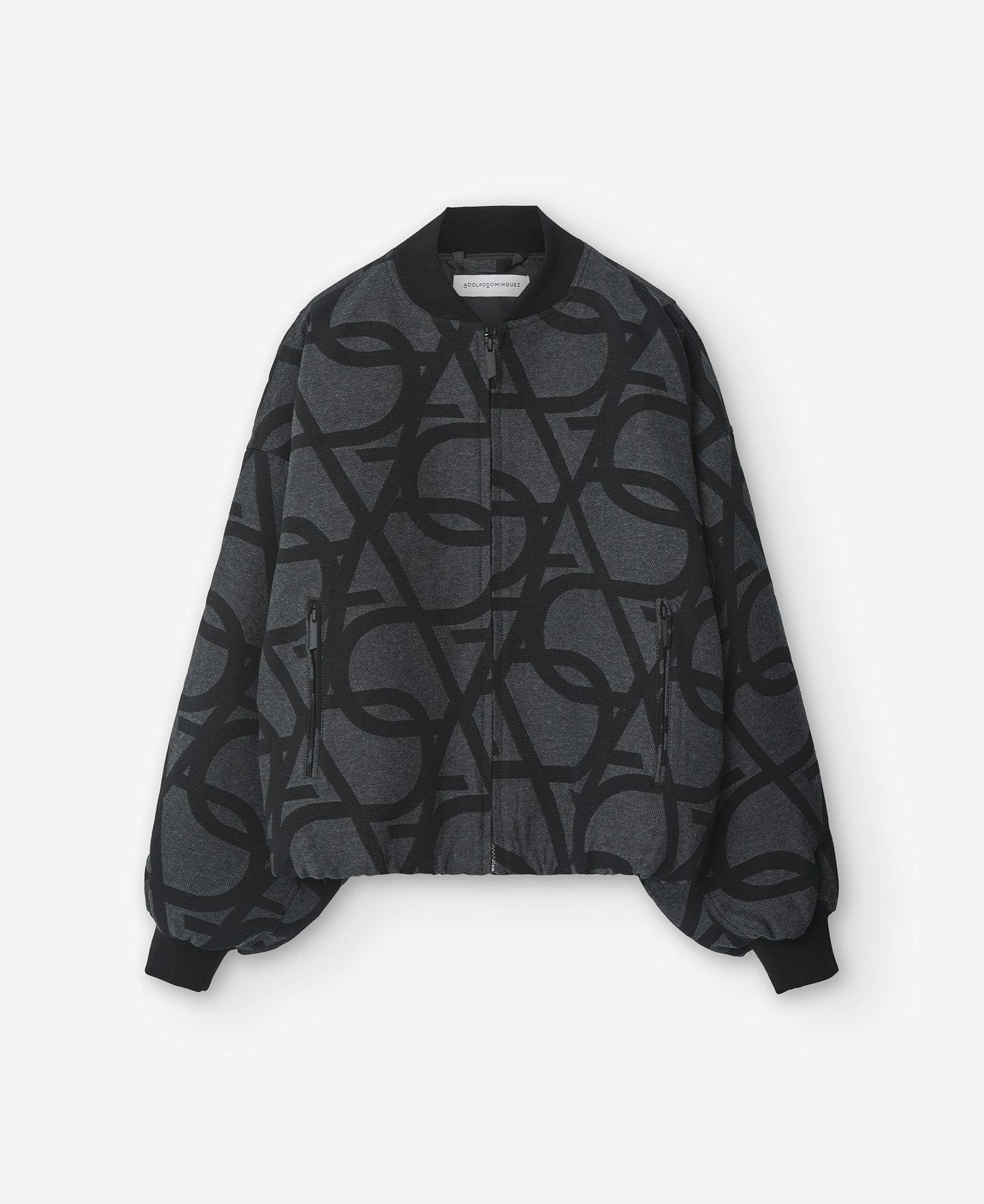 Monogram Motif Bomber Jacket For Women