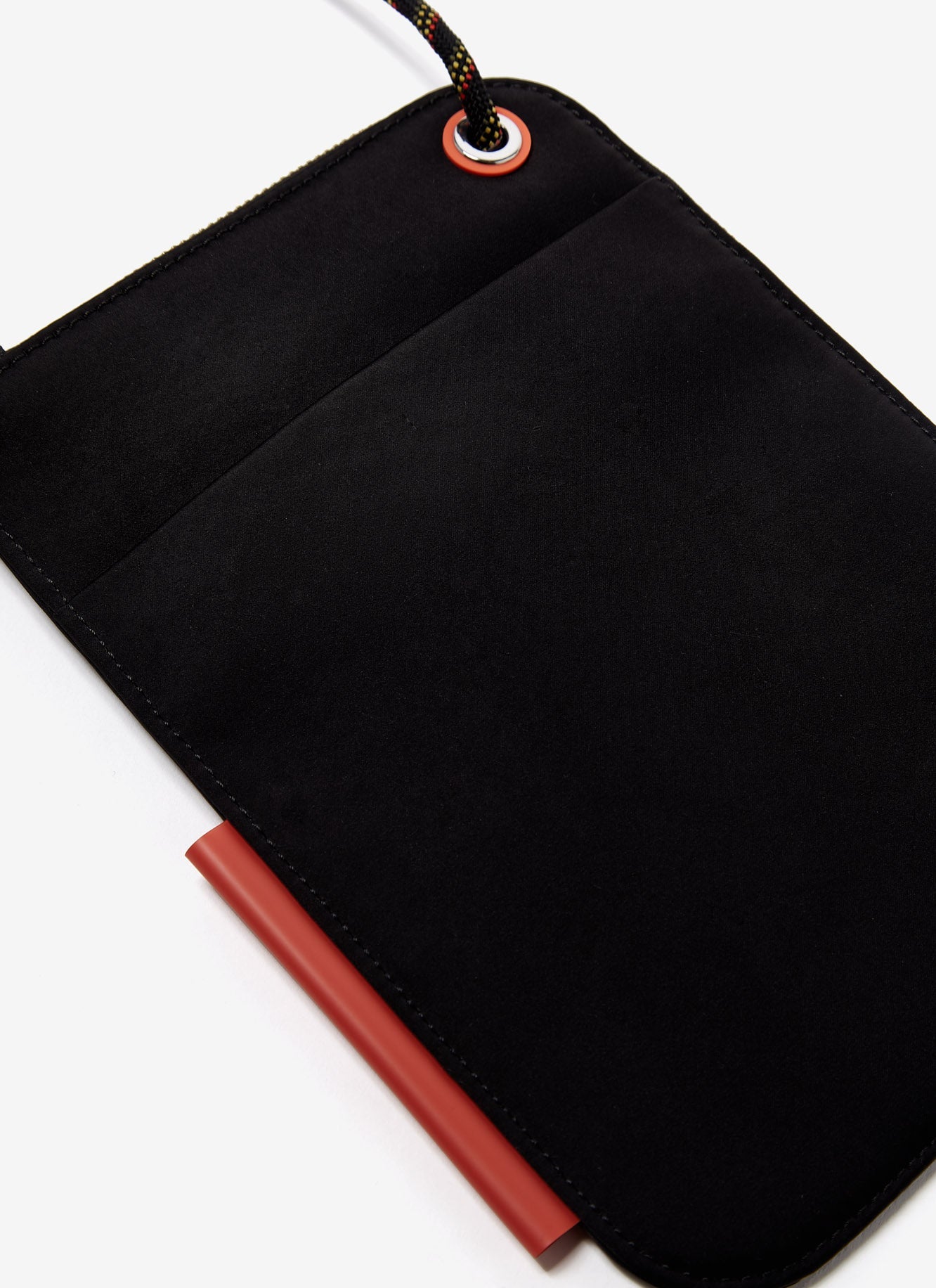 Black Nylon Clutch Bag