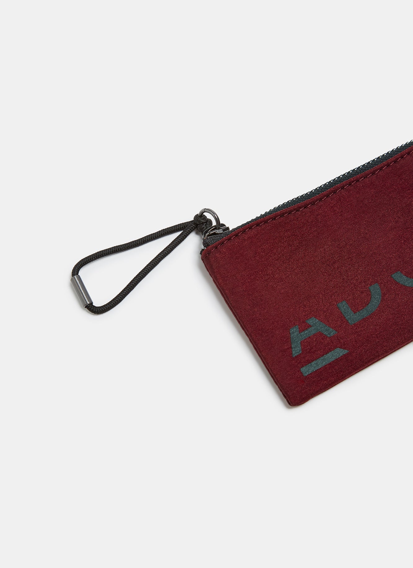 Red Technical Nylon Small Wallet With Logo