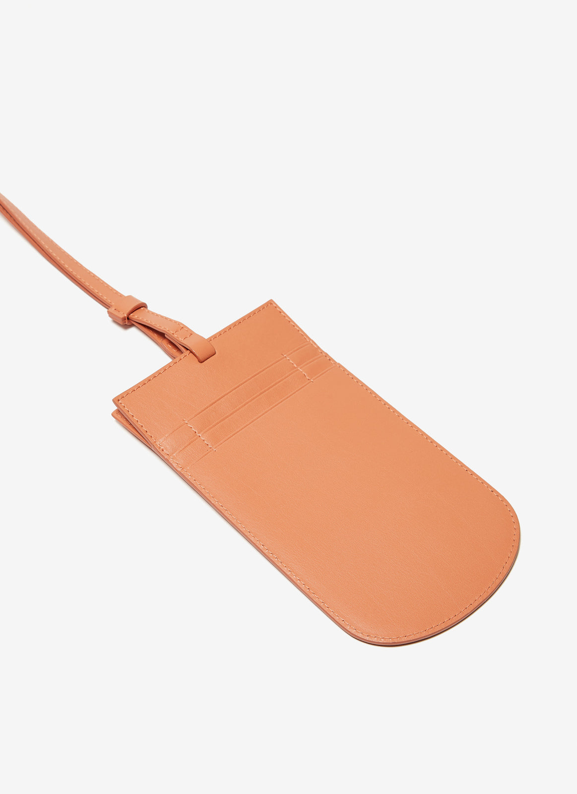 Makeup Hanging Leather Phone Case With Logo