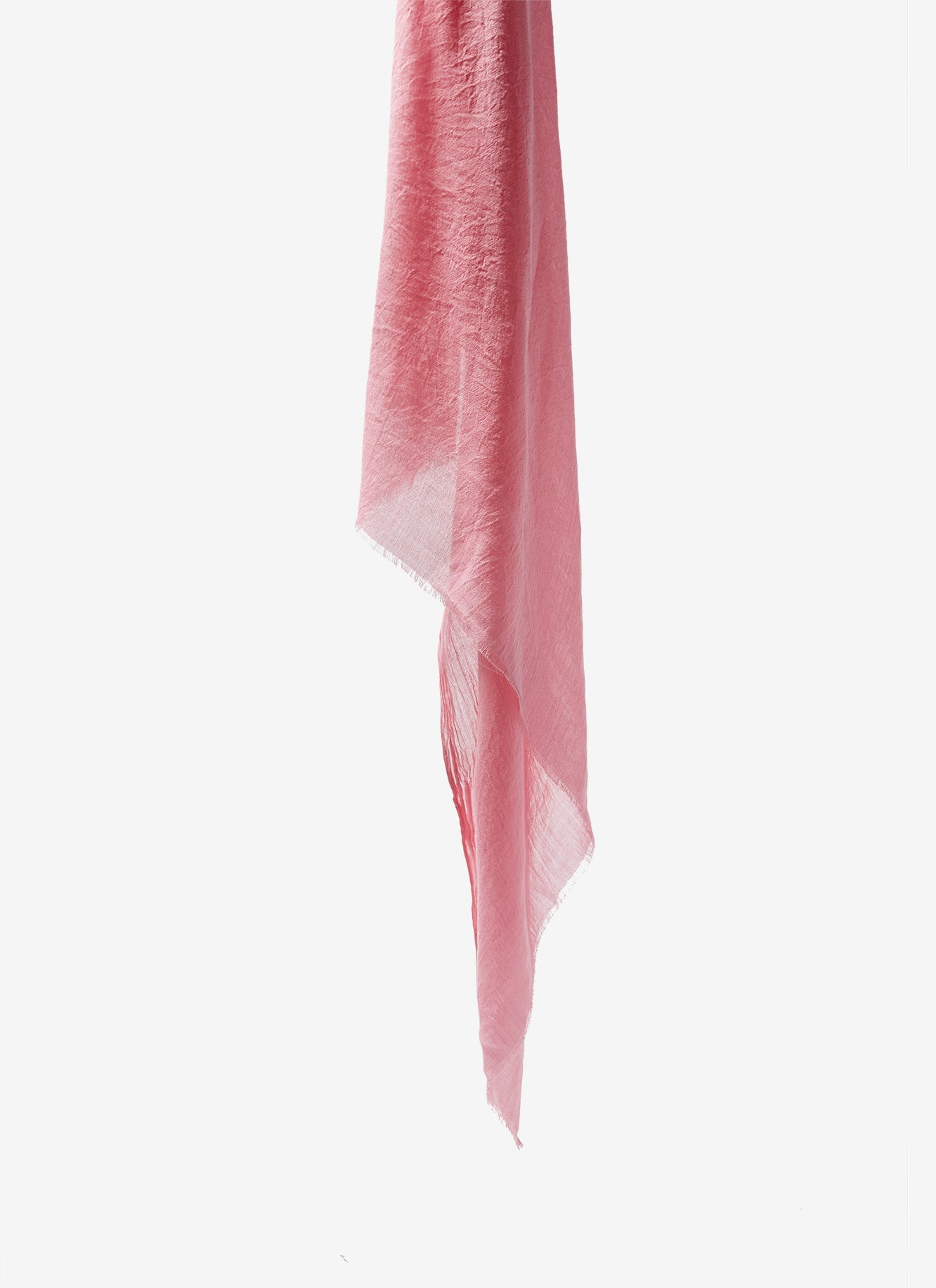 Pink Modal And Cotton Scarf