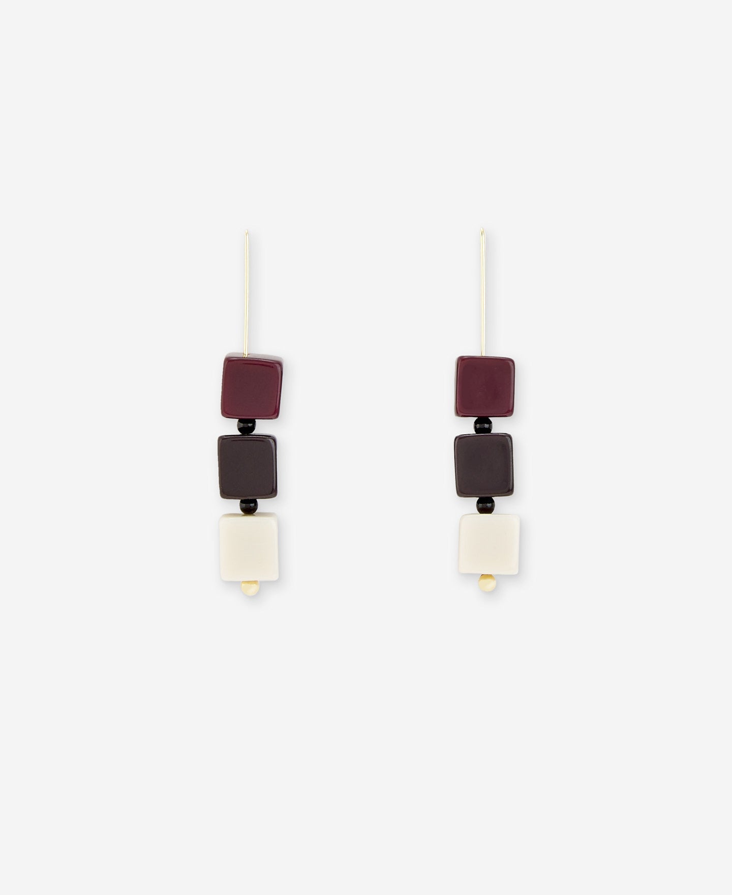 Resin Cubes Earring For Women