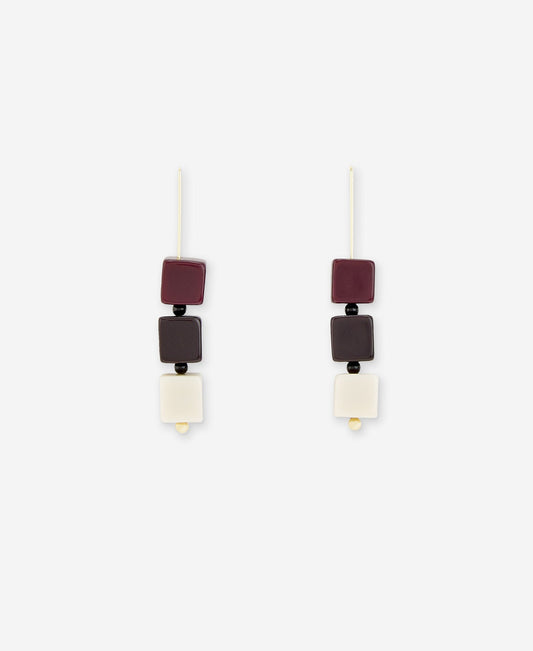 Resin Cubes Earring For Women