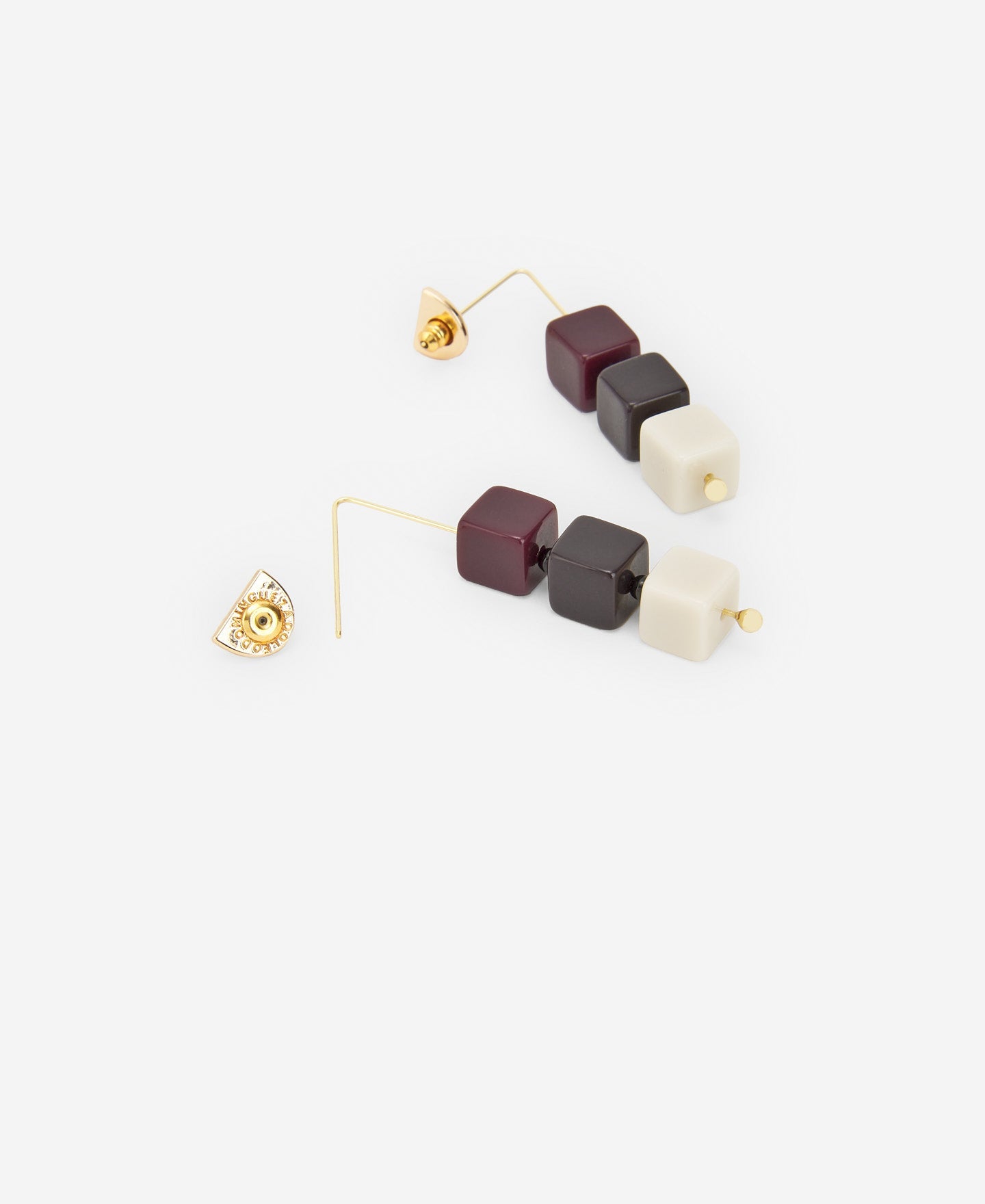 Resin Cubes Earring For Women