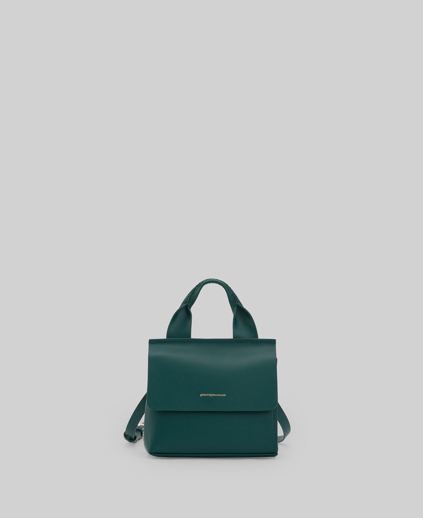 Responsible leather small Mica bag woman in green