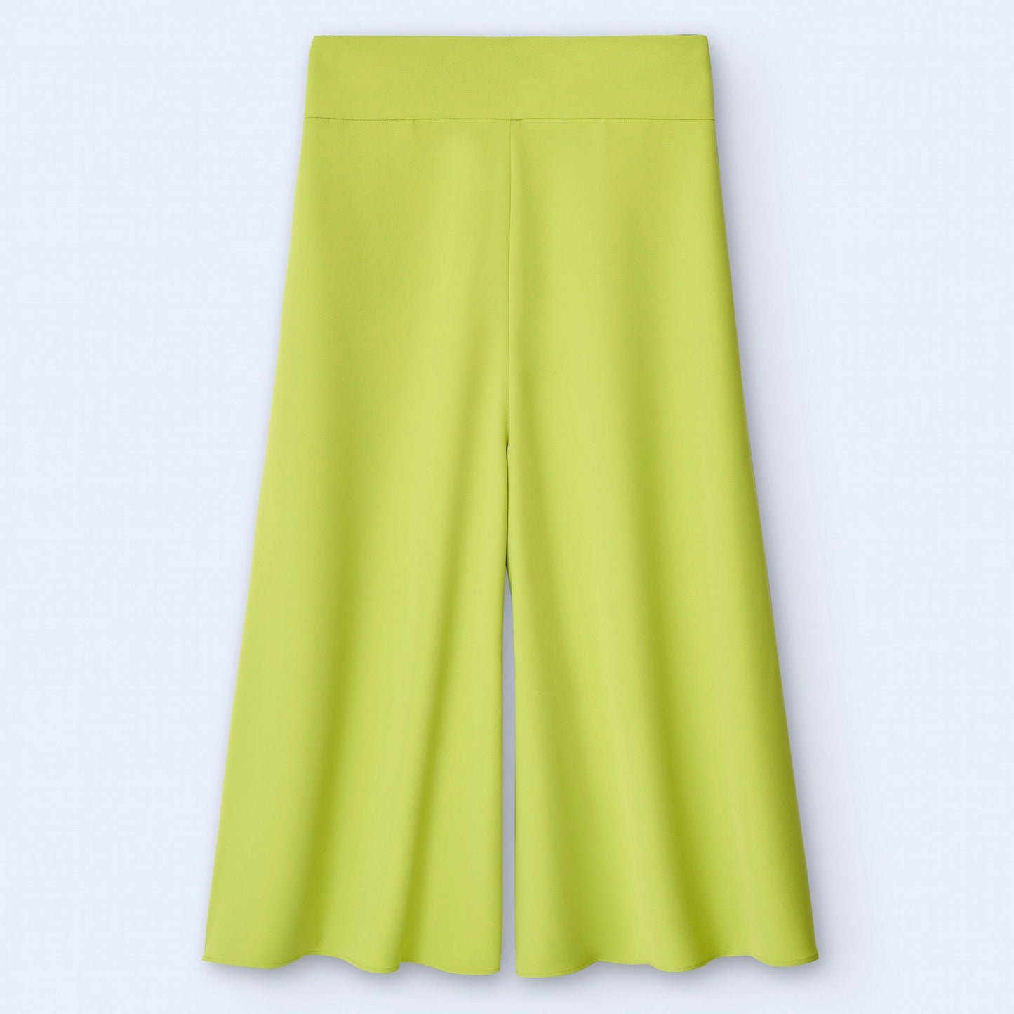 Pistachio Green Monochrome Cropped Pants