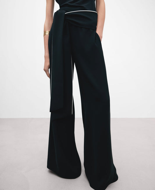 Black Palazzo Trousers