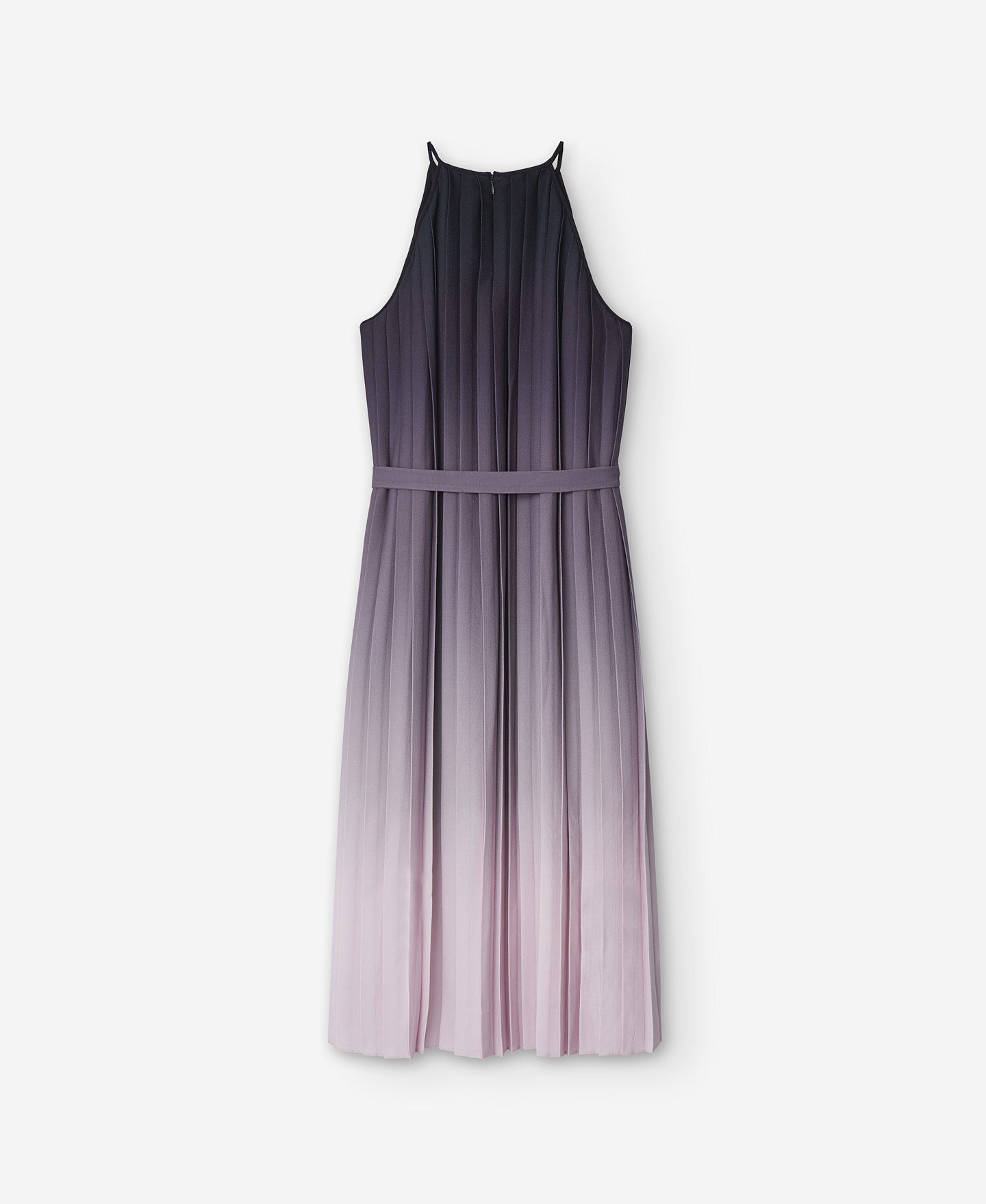 Recycled Polyester Pleated Dress