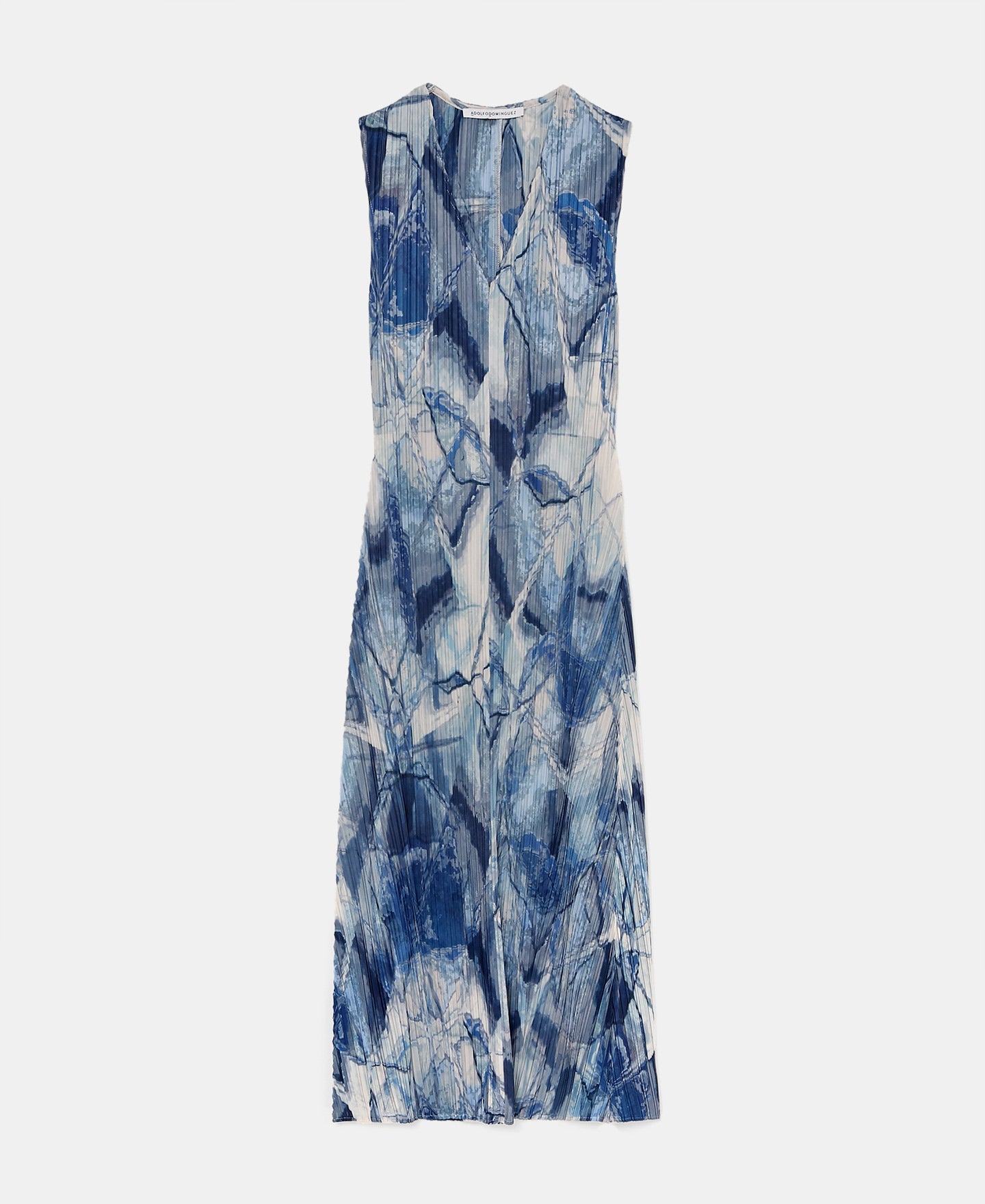 Multicolour Atlantic Print Sleeveless Dress