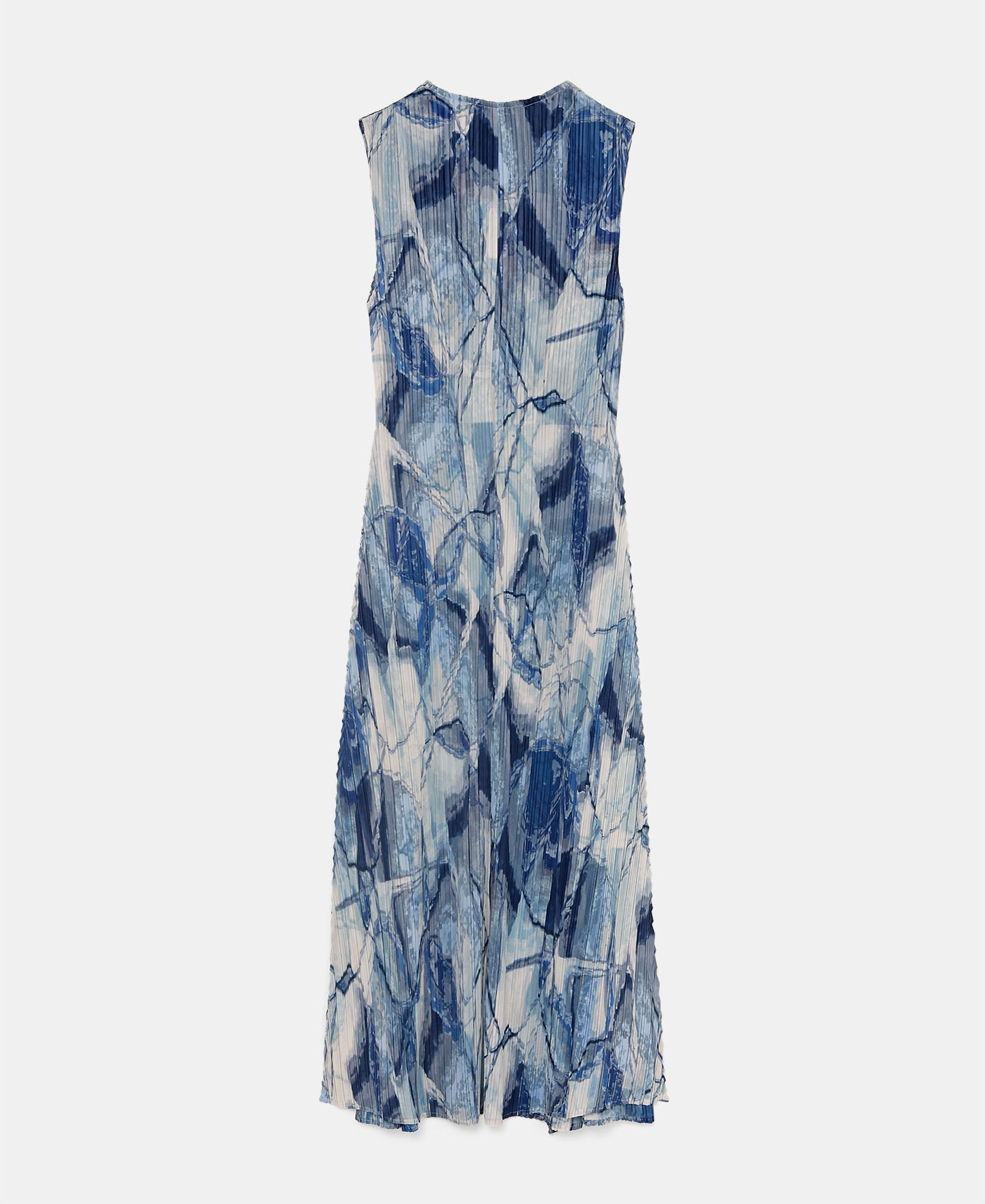 Multicolour Atlantic Print Sleeveless Dress