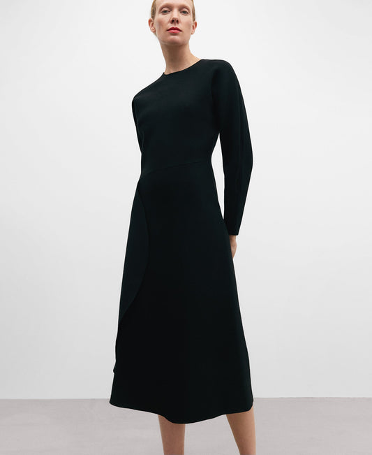 Side Godet Dress