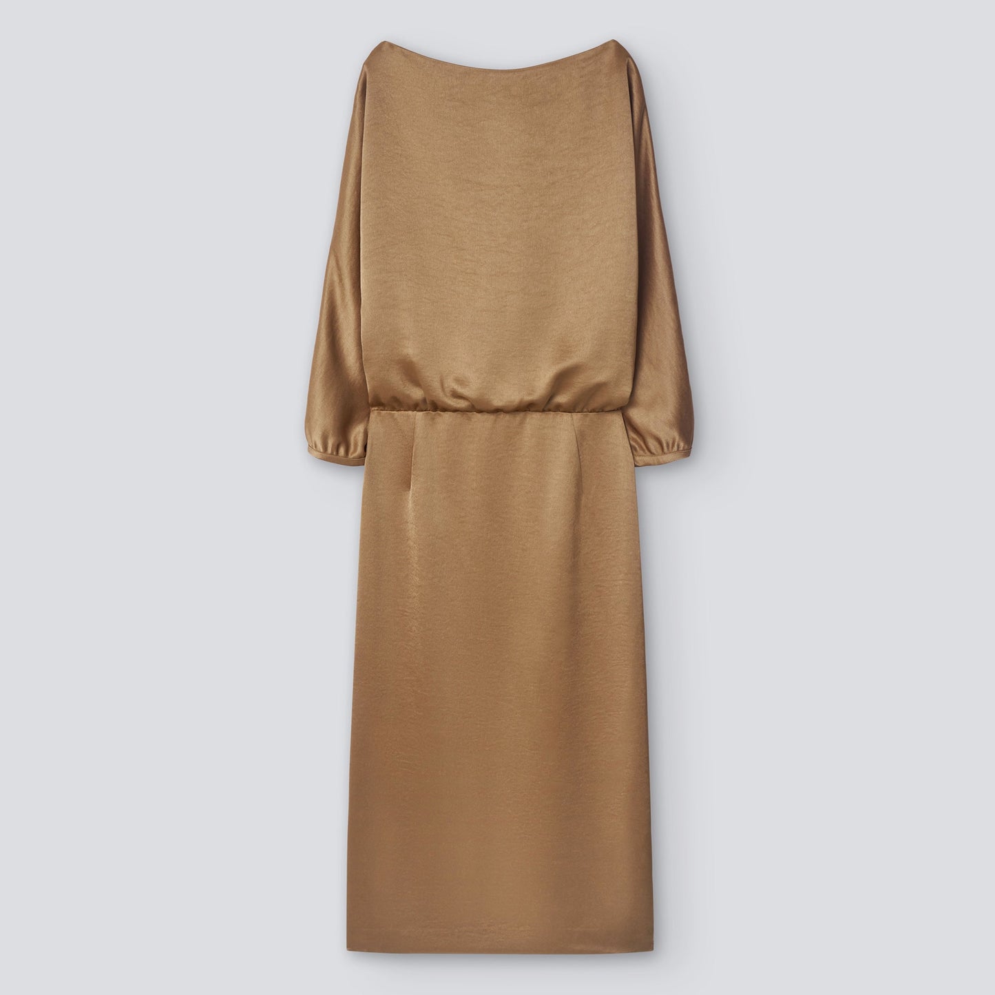 Camel Camel Midi Dress