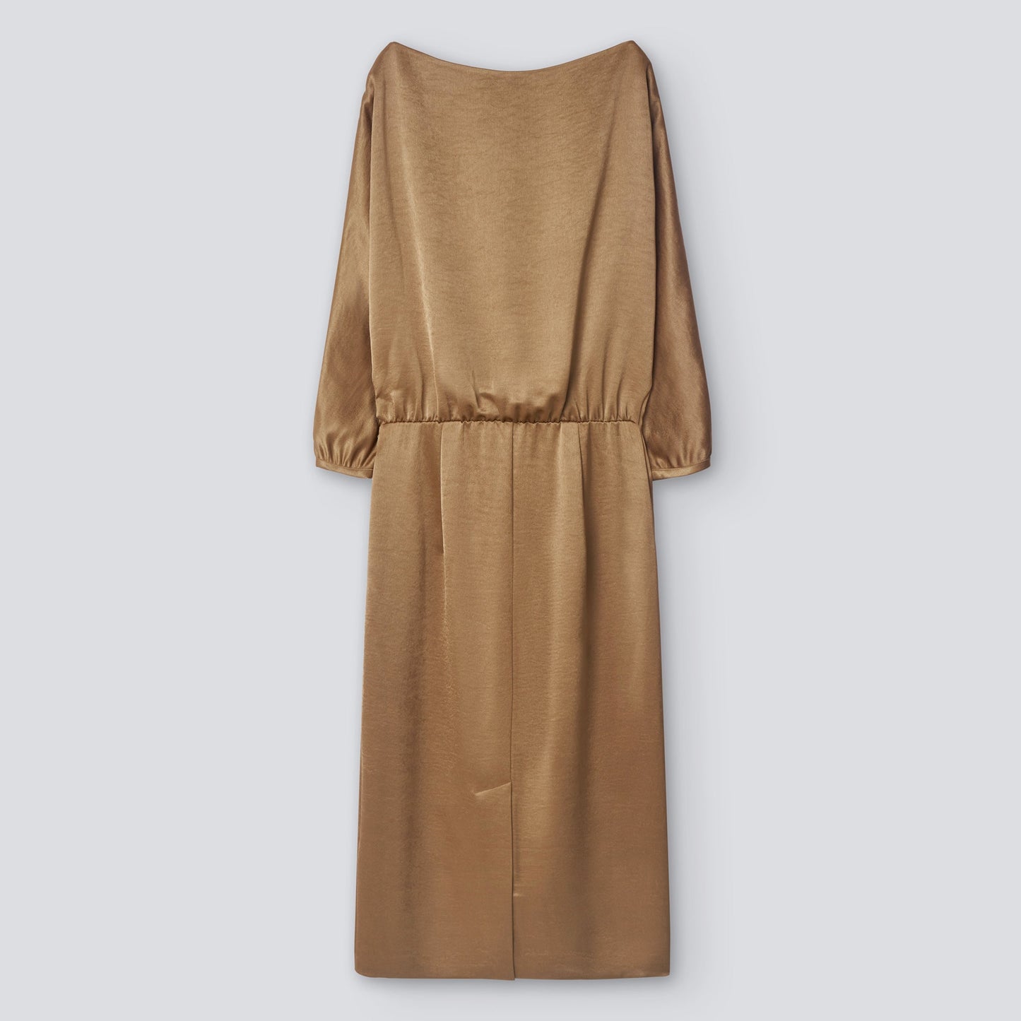 Camel Camel Midi Dress